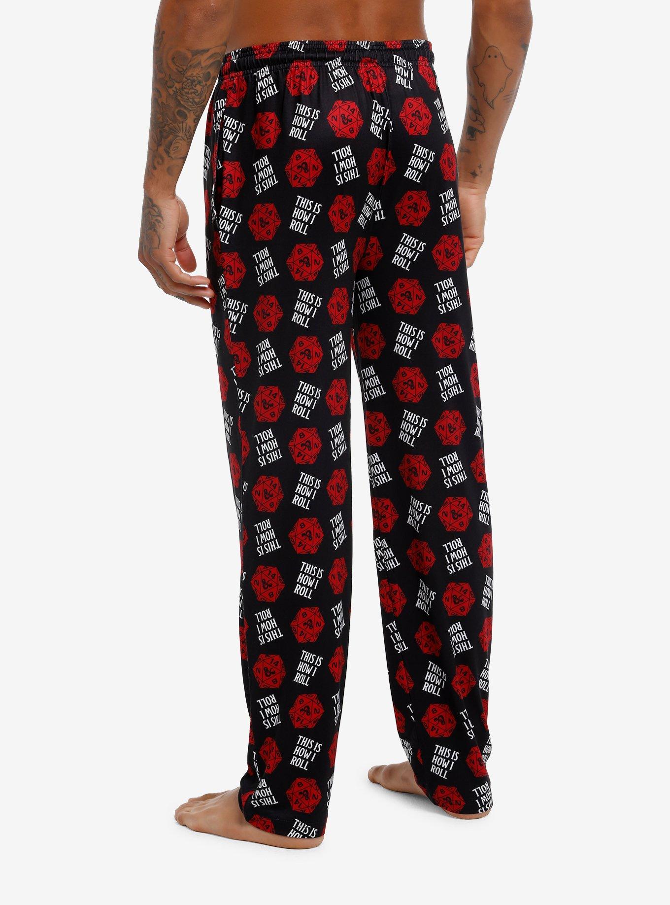 Dungeons & Dragons Dice Pajama Pants, , hi-res
