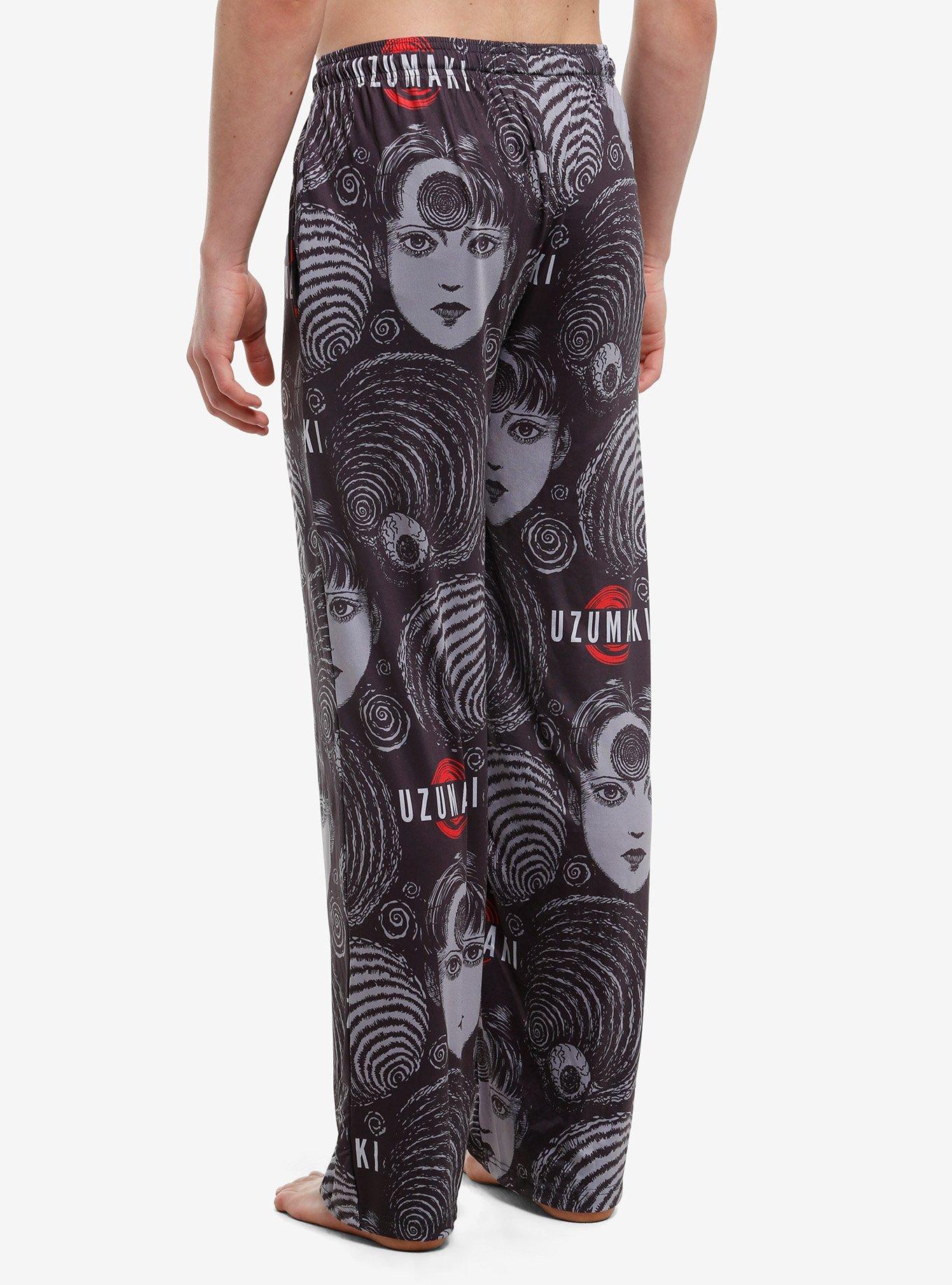 Junji Ito Uzumaki Spiral Pajama Pants, , hi-res
