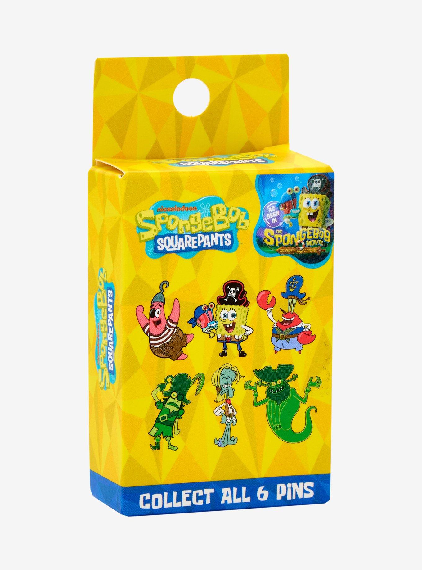 SpongeBob SquarePants The SpongeBob Movie Pirates Blind Box Enamel Pin - BoxLunch Exclusive, , hi-res