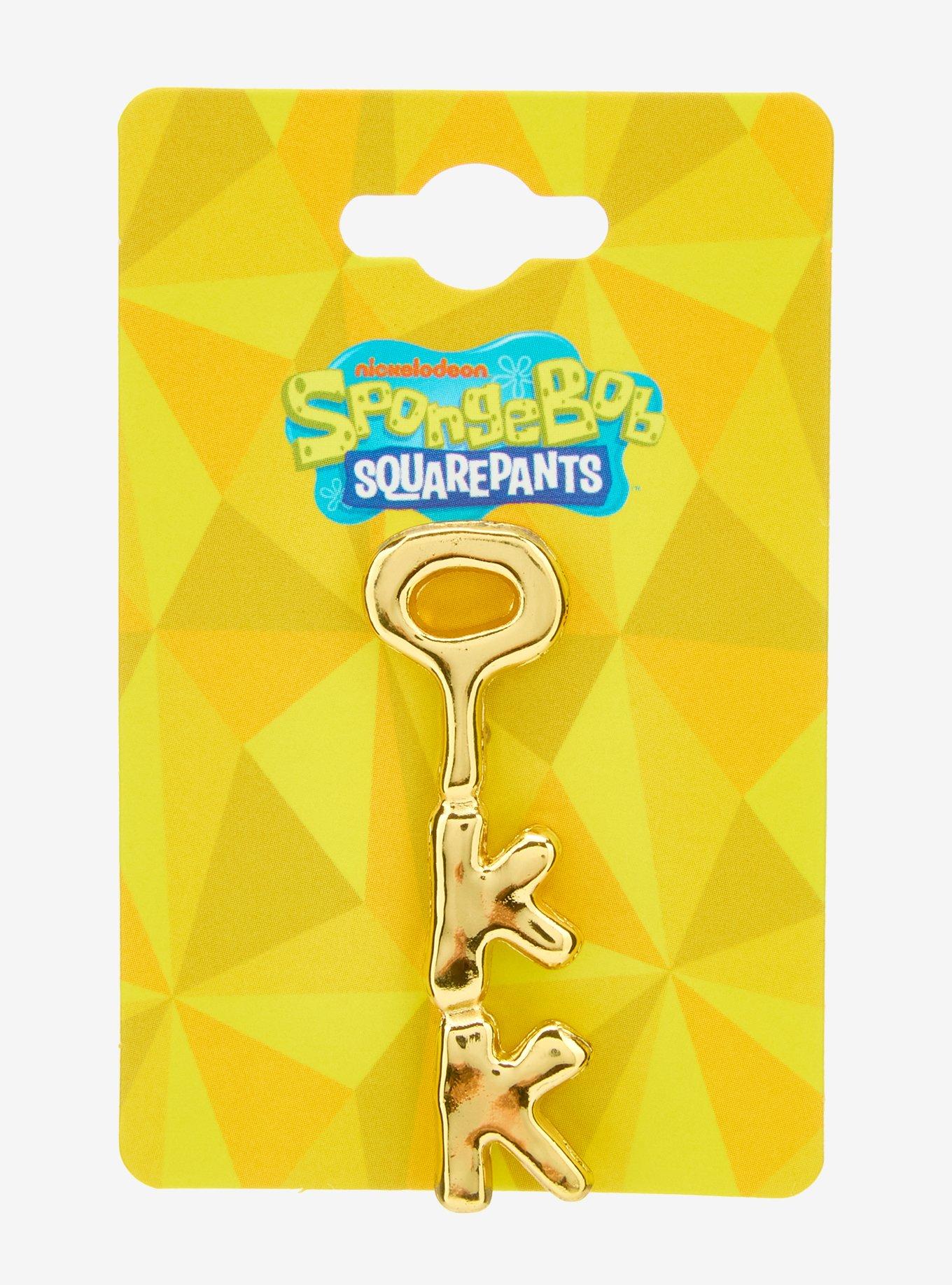 SpongeBob SquarePants Krusty Krab Key Enamel Pin — BoxLunch Exclusive, , hi-res