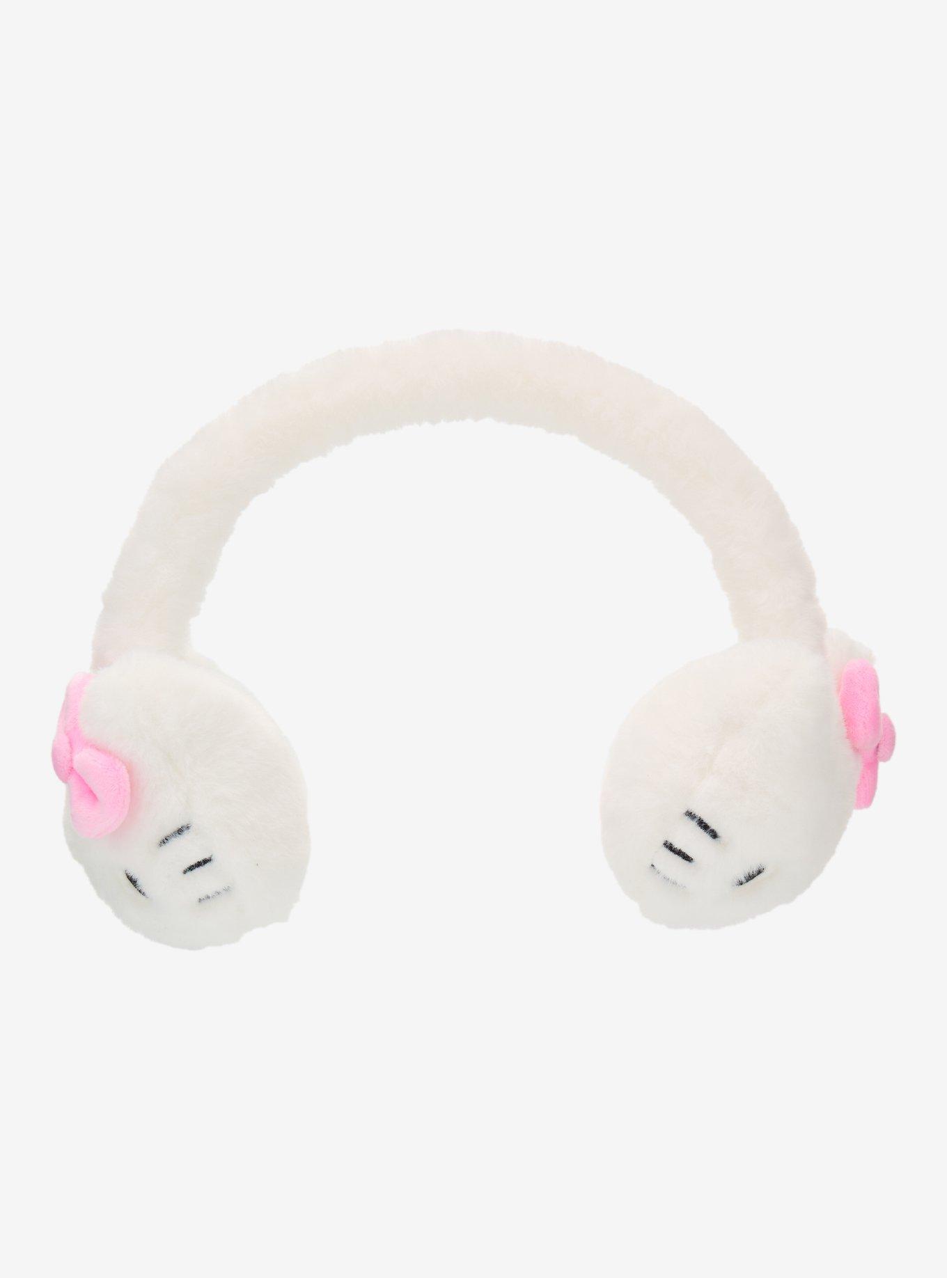 Sanrio Hello Kitty Figural Plush Earmuffs - BoxLunch Exclusive, , hi-res