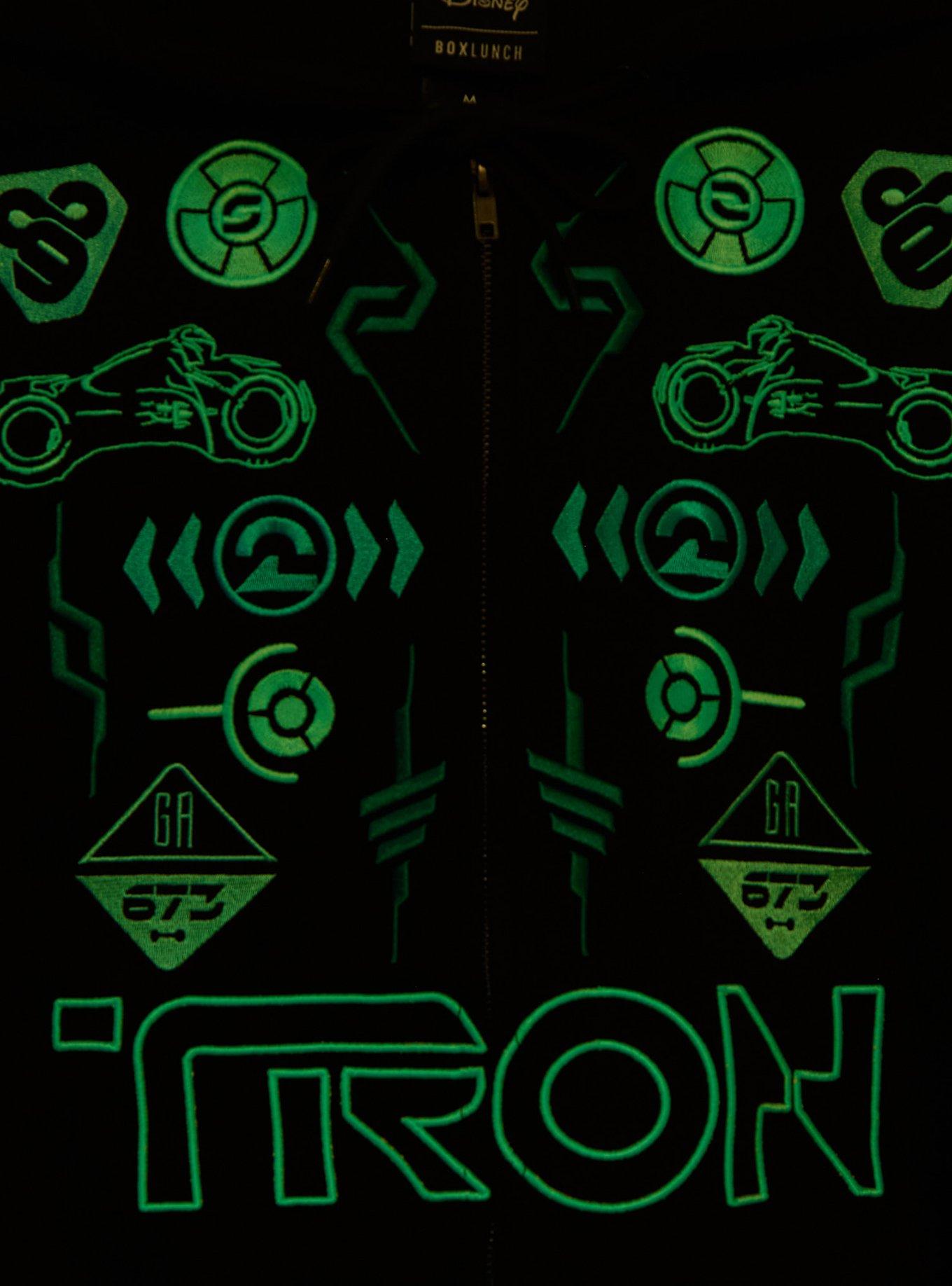 Tron Icons Glow-in-the-Dark Hoodie — BoxLunch Exclusive