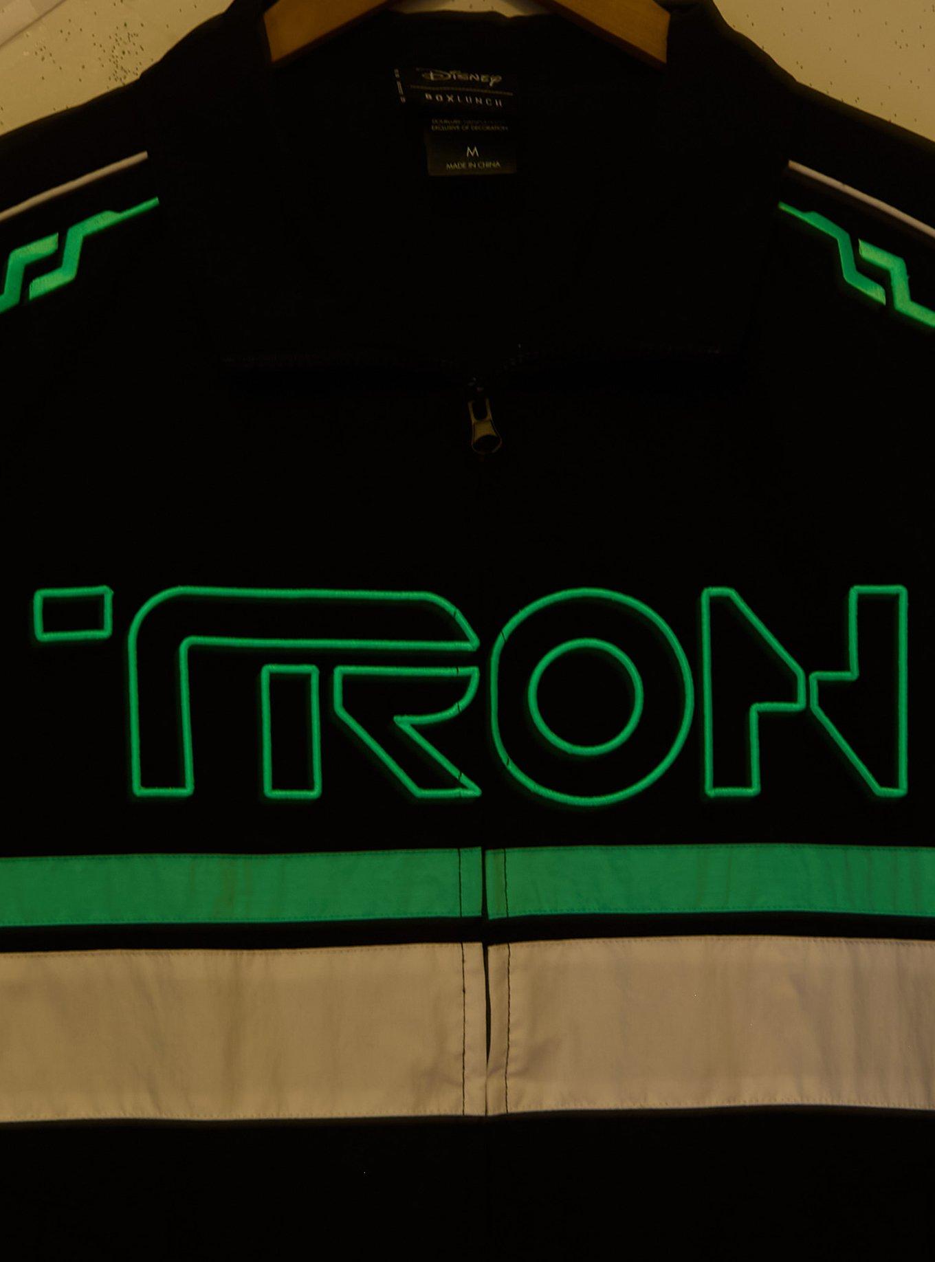 Tron Color Block Glow-in-the-Dark Windbreaker &mdash; BoxLunch Exclusive, BLACK, alternate