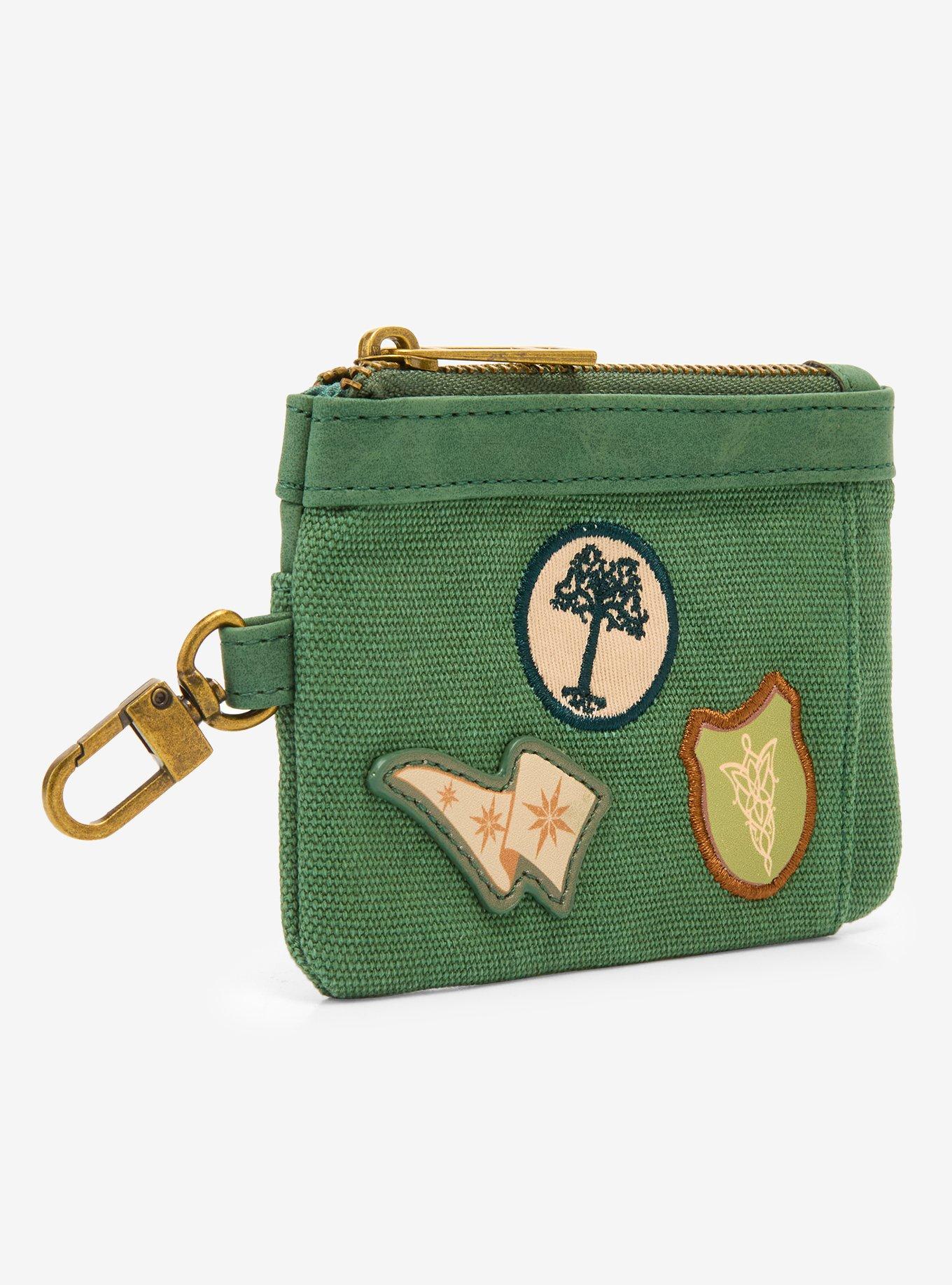 The Lord of the Rings Patches Canvas Cardholder- BoxLunch Exclusive, , hi-res