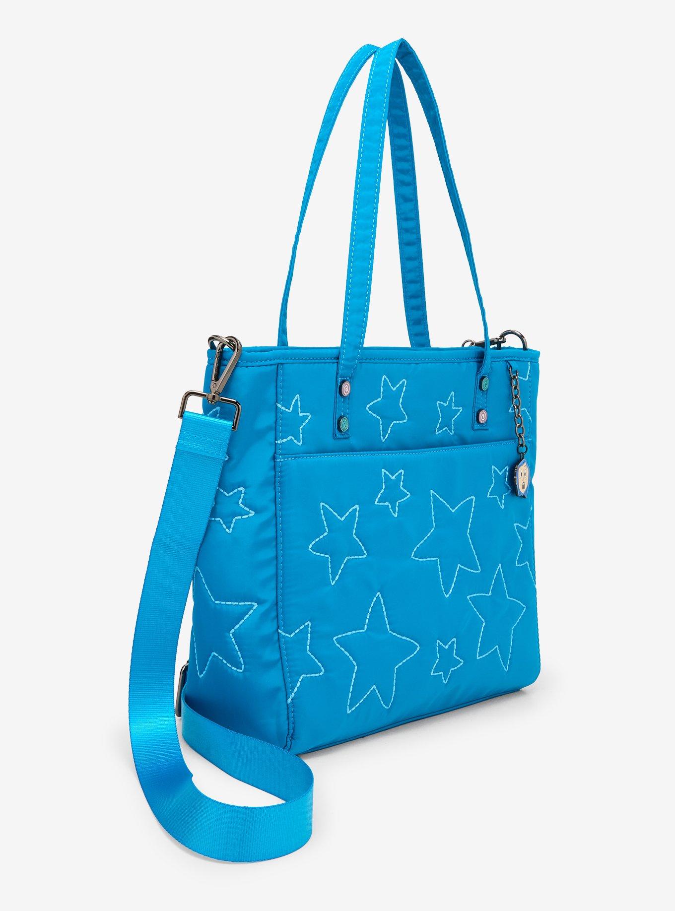 Coraline Stars Quilted Tote Bag - BoxLunch Exclusive, , hi-res