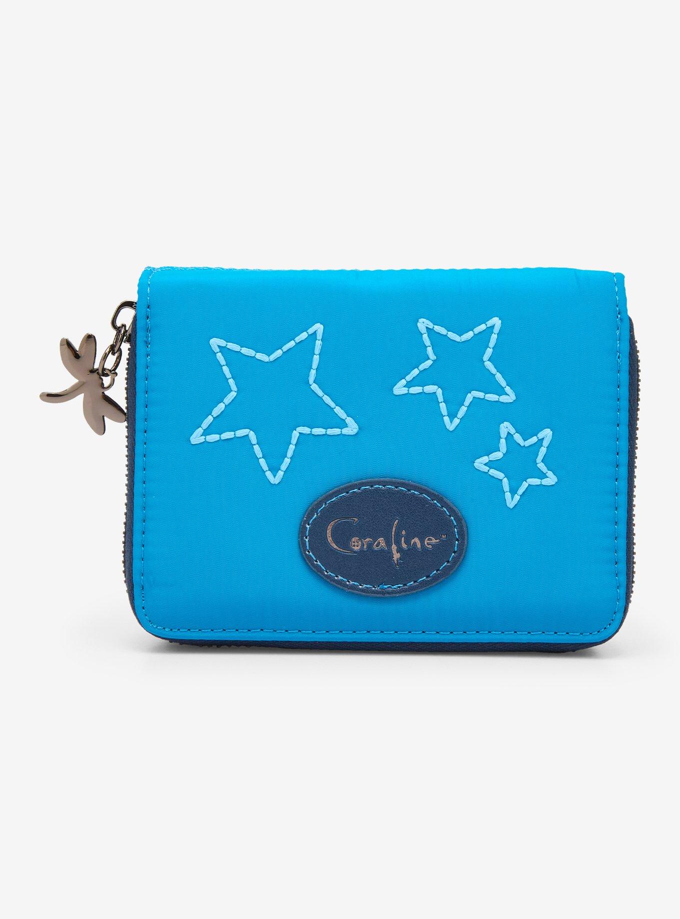 Coraline Stars Quilted Wallet - BoxLunch Exclusive, , alternate