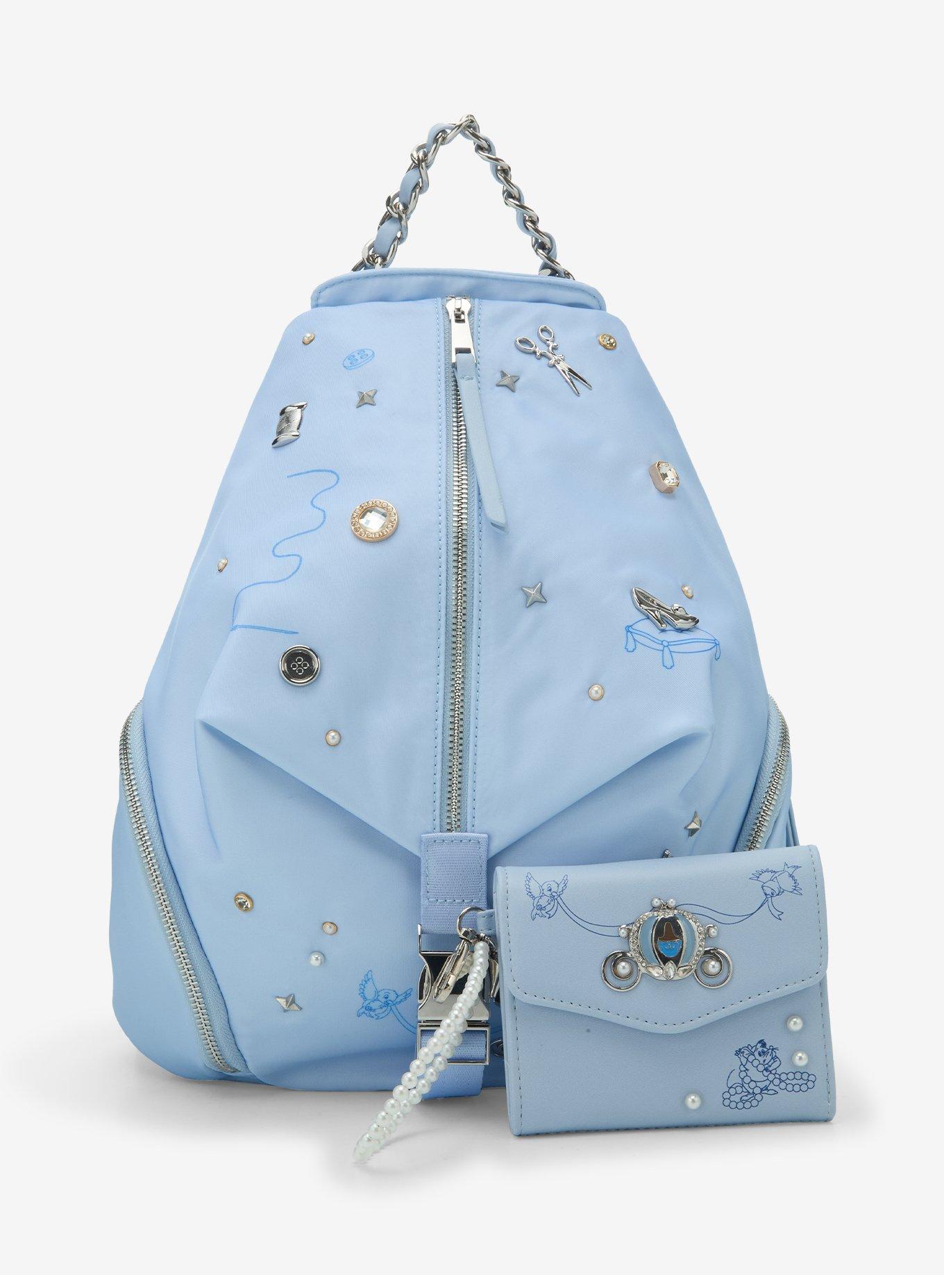 Disney Cinderella Minimalist Studded Mini Backpack — BoxLunch Exclusive, , alternate