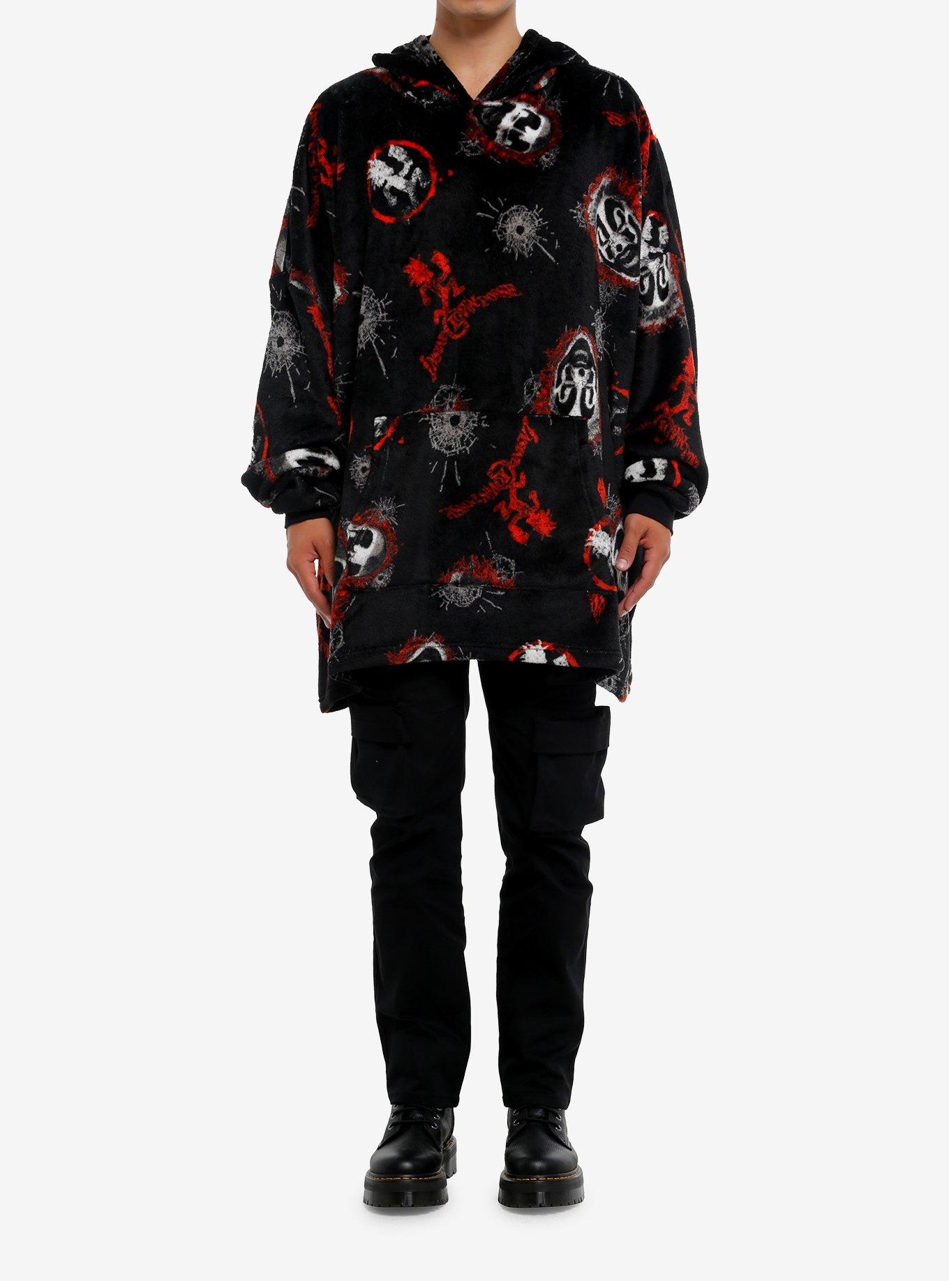Insane Clown Posse Icons Plush Oversized Hoodie, , alternate