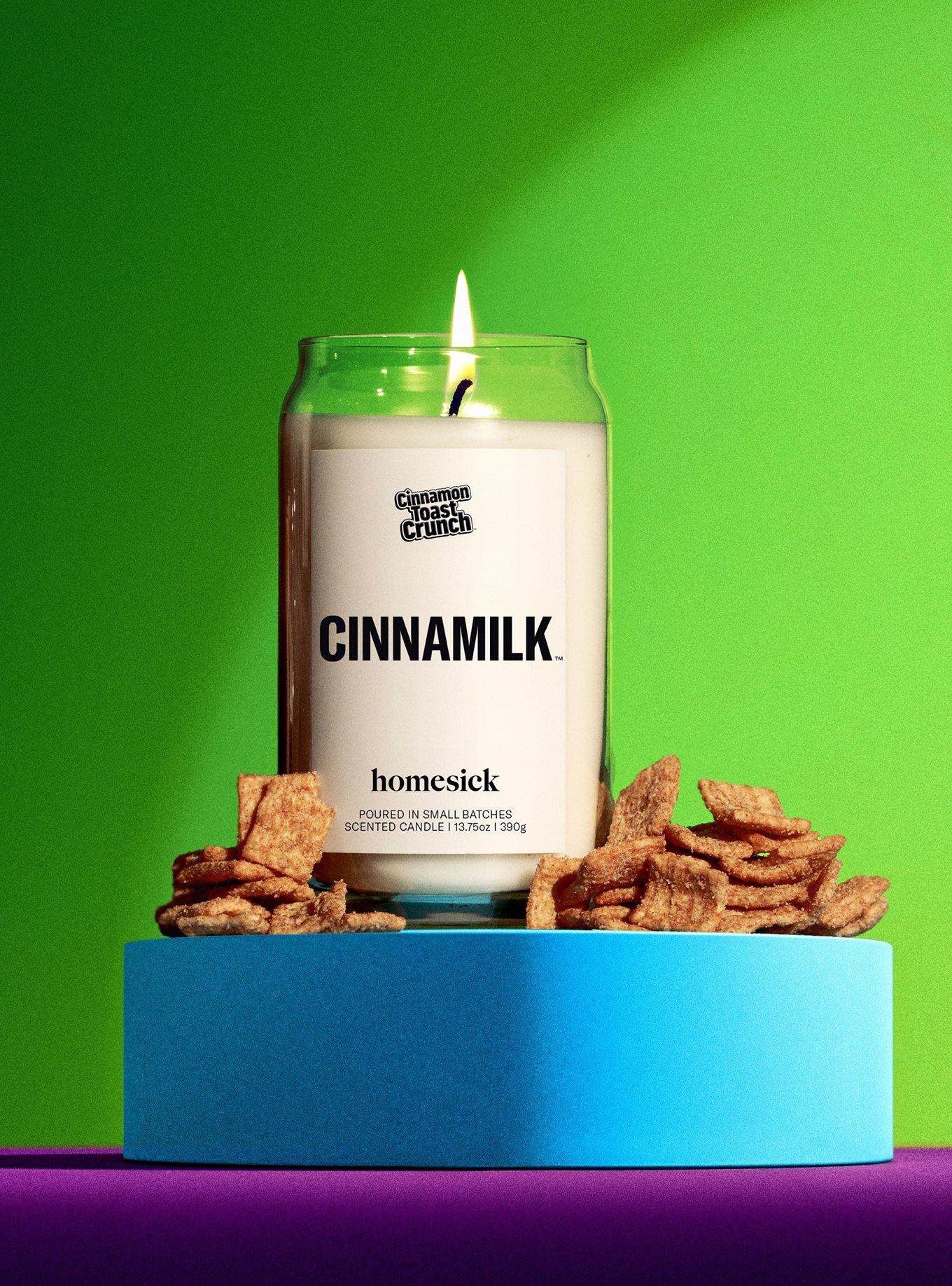 Homesick Cinnamon Toast Crunch Cinnamilk Candle, , hi-res