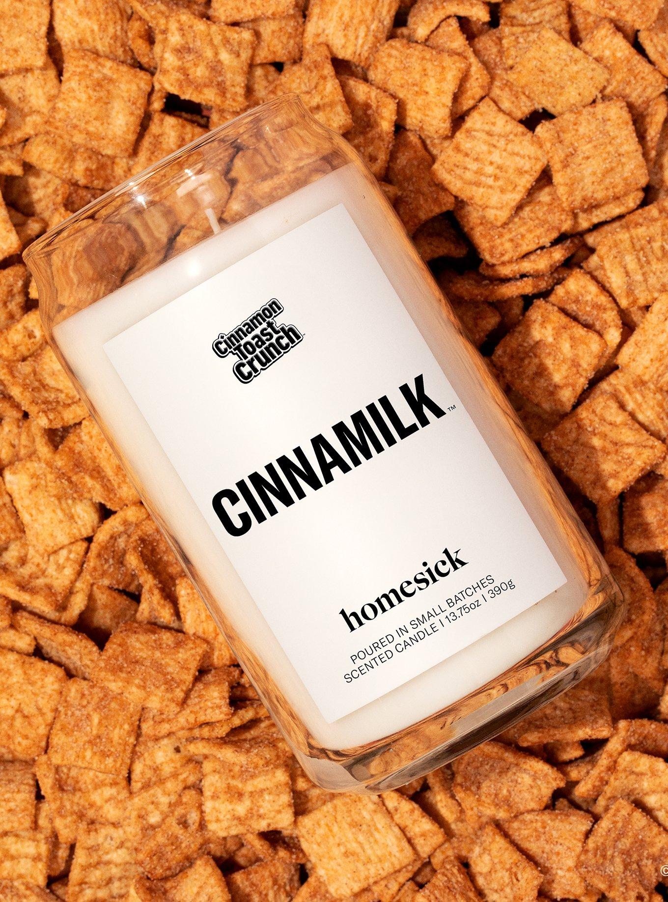 Homesick Cinnamon Toast Crunch Cinnamilk Candle, , alternate