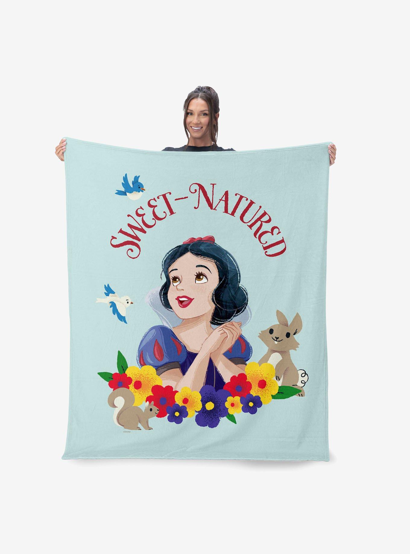 Disney Snow White Sweet Natured 50x60" Silk Touch Throw Blanket, , hi-res