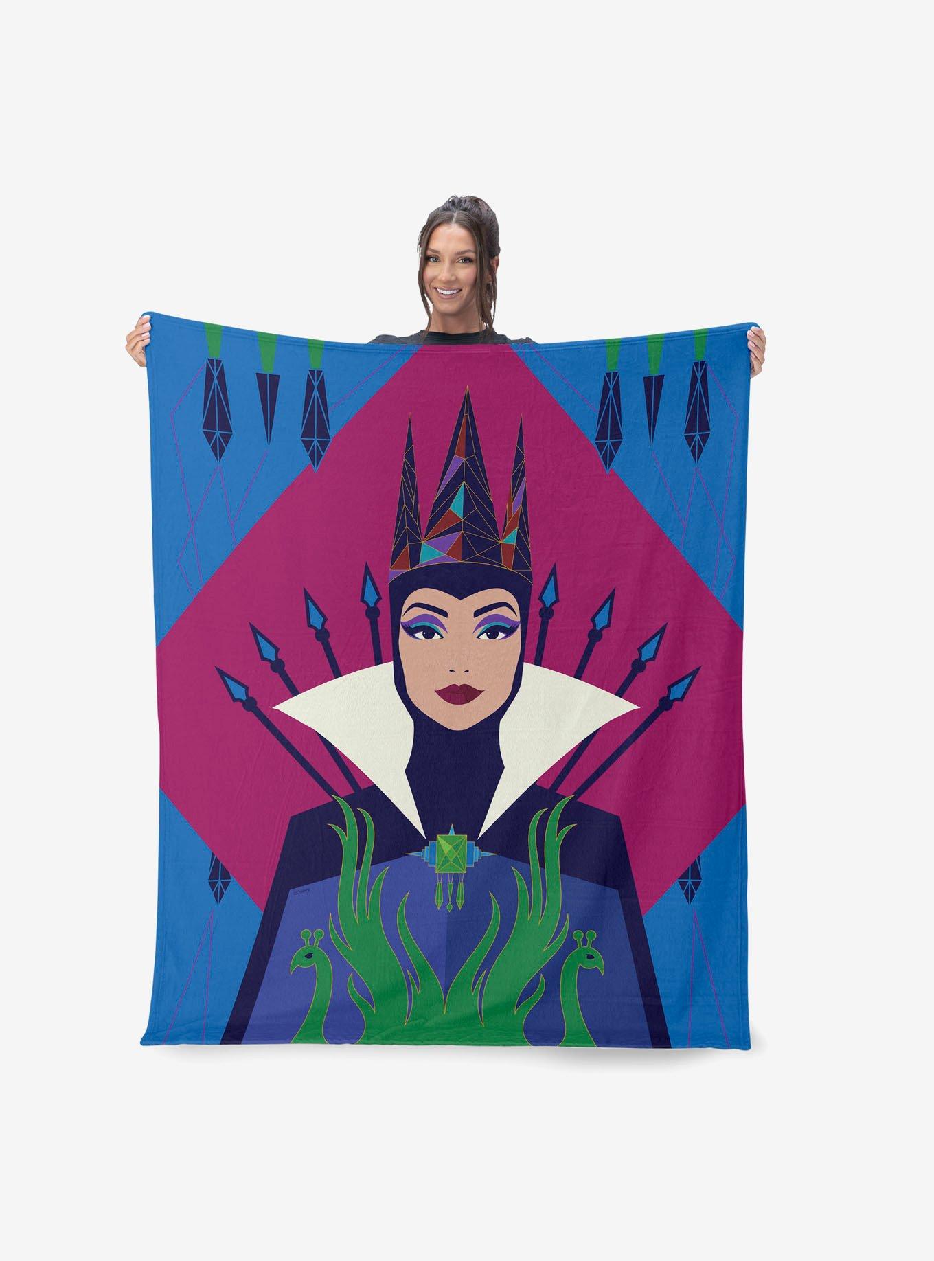 Disney Snow White Geometric Evil Queen 50x60" Silk Touch Throw Blanket, , hi-res