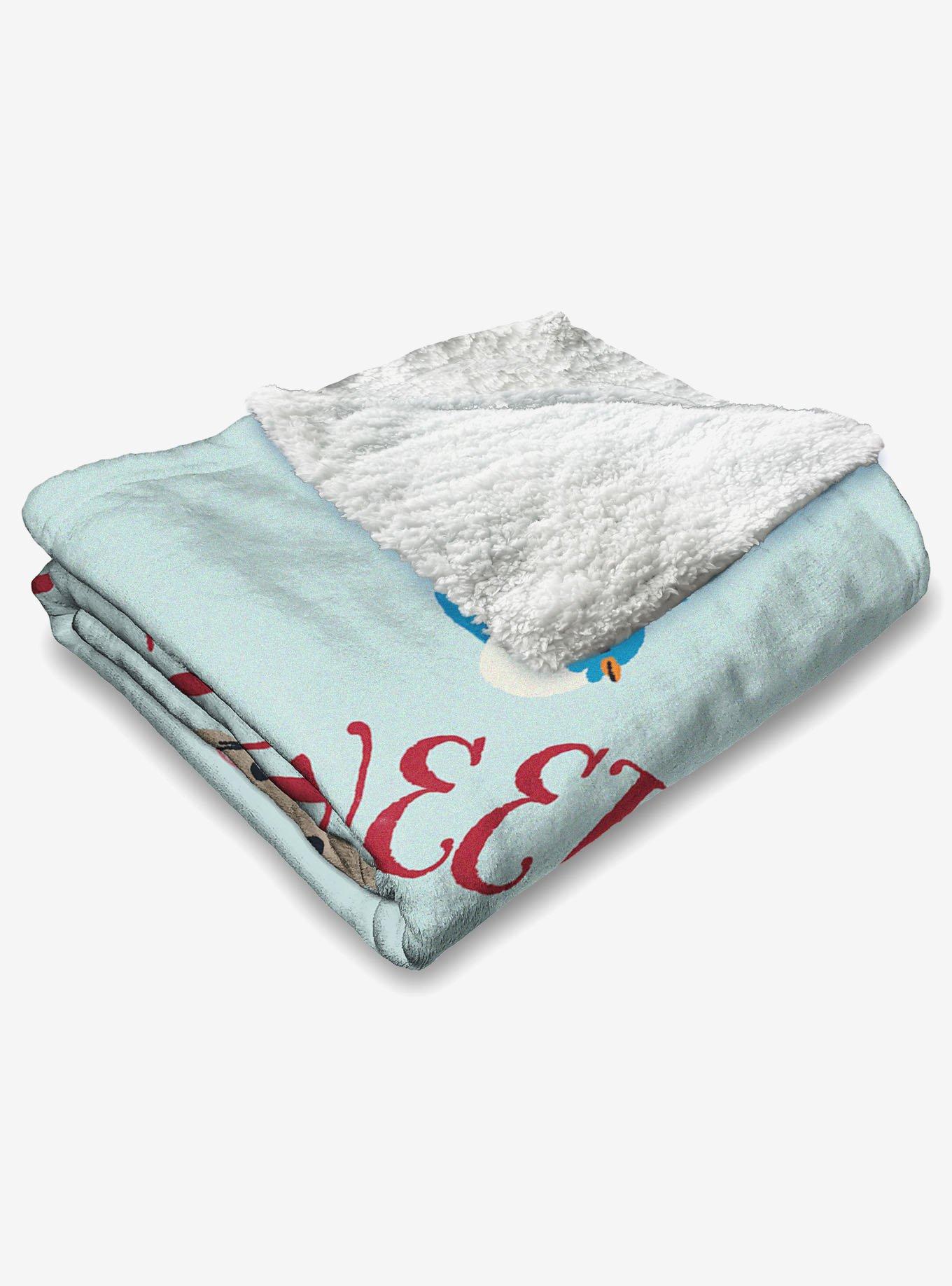 Disney Snow White Sweet Natured Silk Touch Sherpa Throw Blanket, , alternate