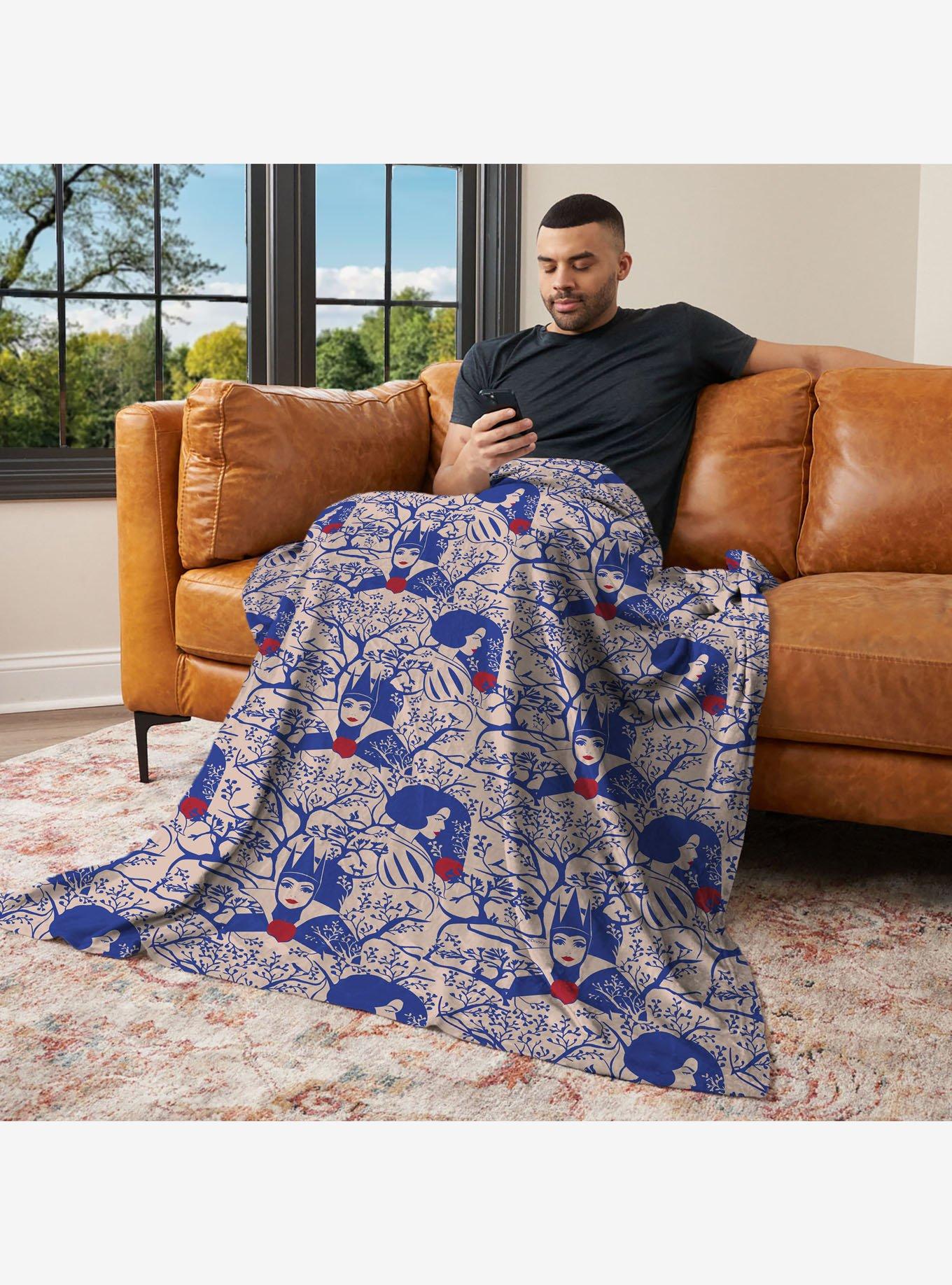 Disney Snow White Forest of Apples 60x80" Silk Touch Throw Blanket, , alternate