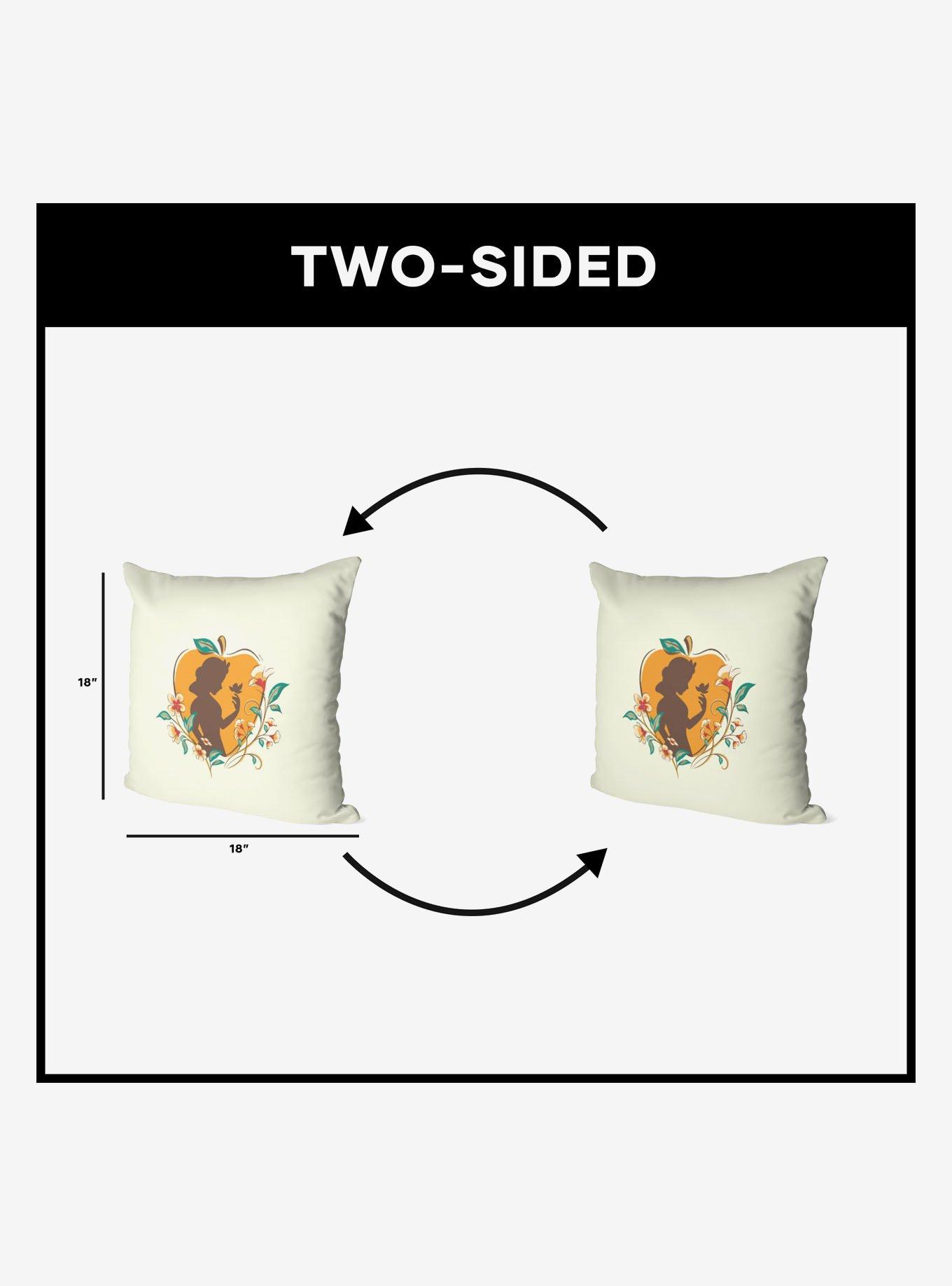 Disney Snow White Poison Beauty Printed Throw Pillow, , alternate