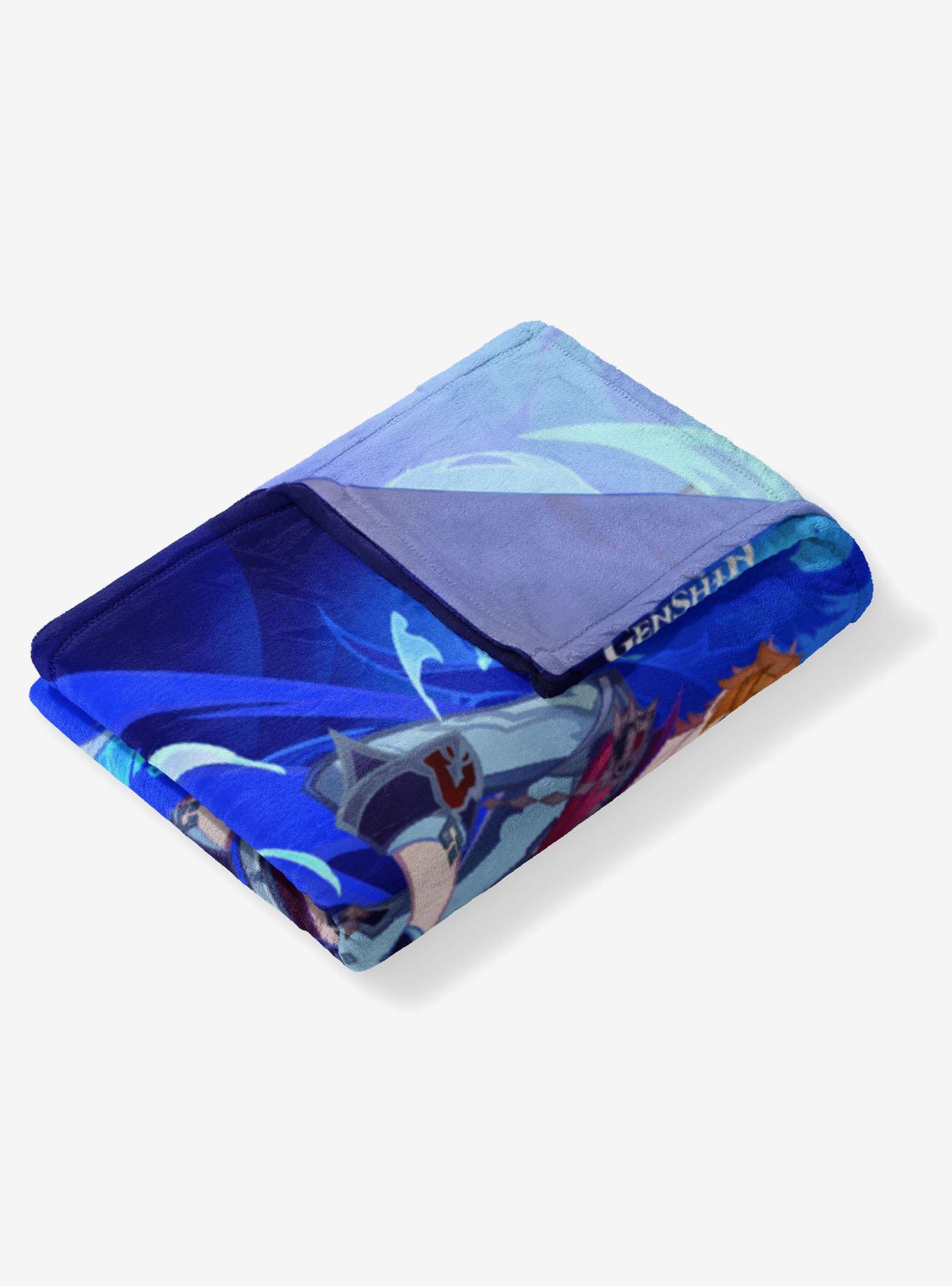 Genshin Impact Character 037 Tartaglia Silk Touch Throw Blanket, , hi-res