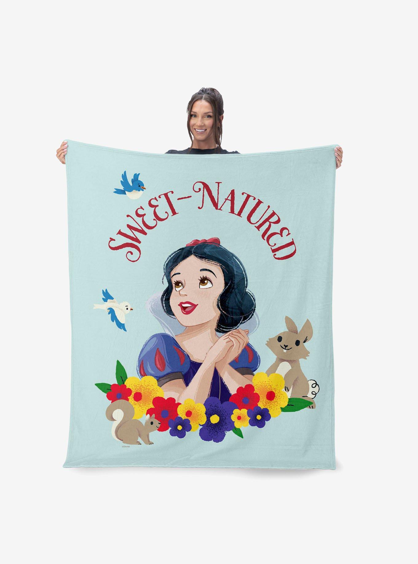 Disney Snow White Sweet Natured 40x50" Silk Touch Throw Blanket, , hi-res