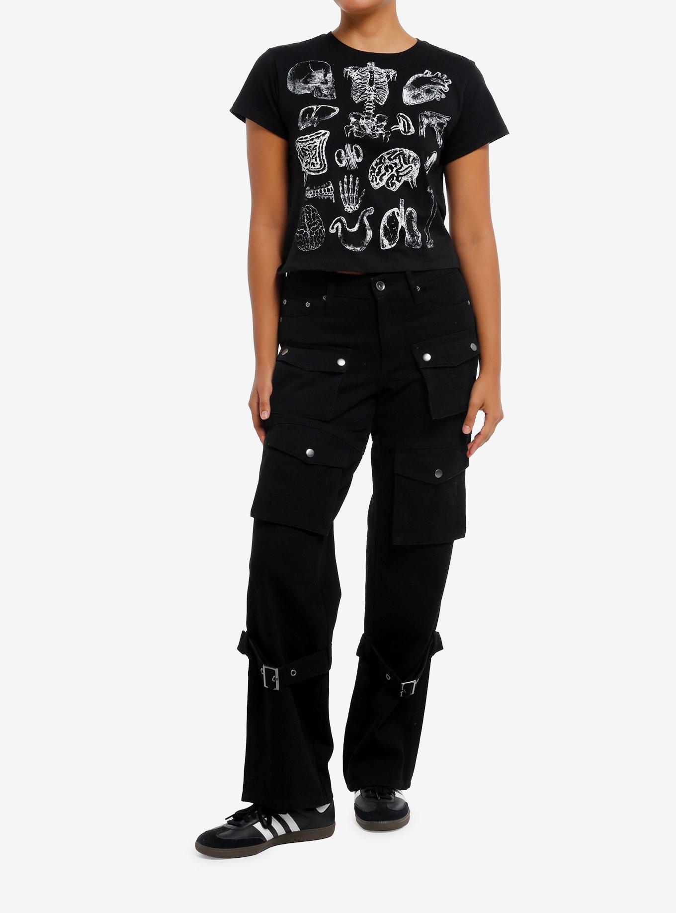 Anatomy Grid Girls Baby T-Shirt By Goodie Two Sleeves, , alternate