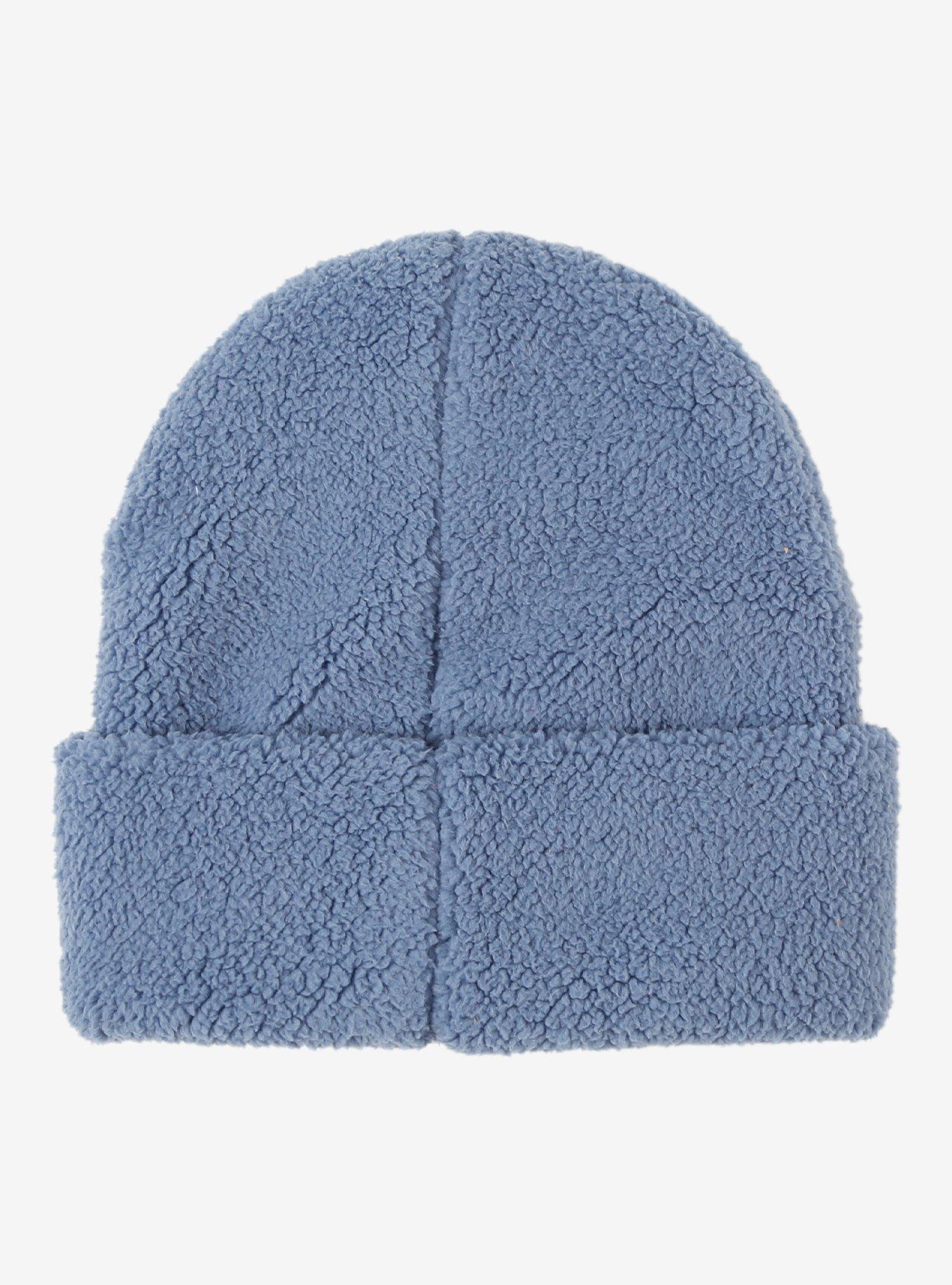Disney Lilo & Stitch Peeking Stitch Sherpa Beanie — BoxLunch Exclusive, , hi-res