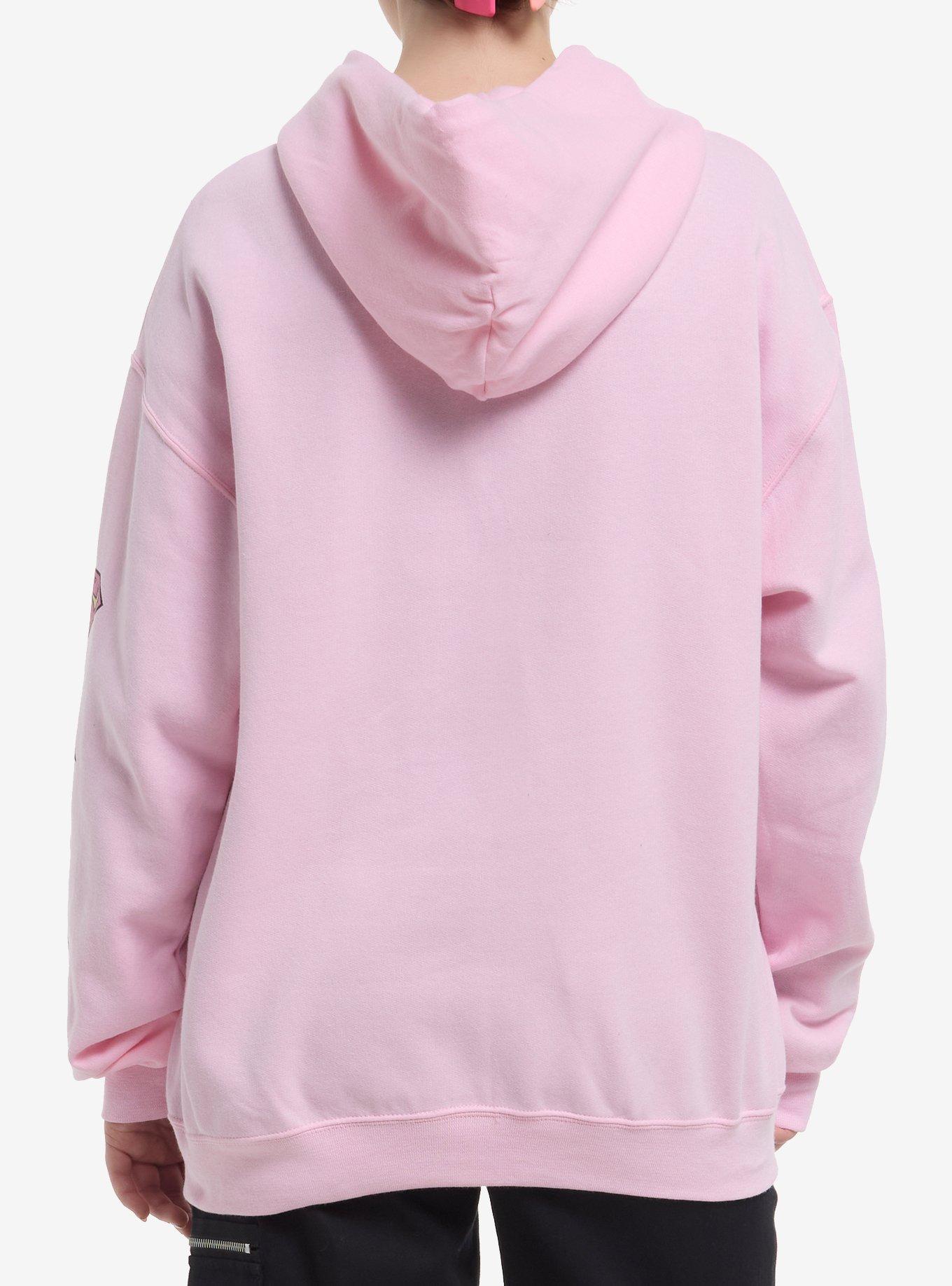 DC Comics Superman Comic Panels Girls Hoodie, MULTI, alternate