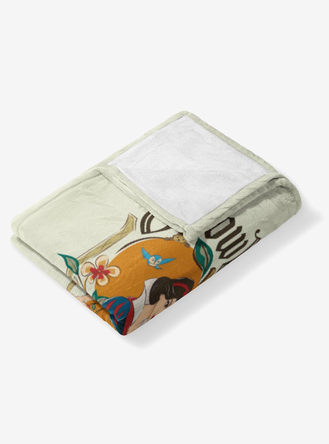 Disney Snow White Big Apple 50x60" Silk Touch Throw Blanket, , alternate