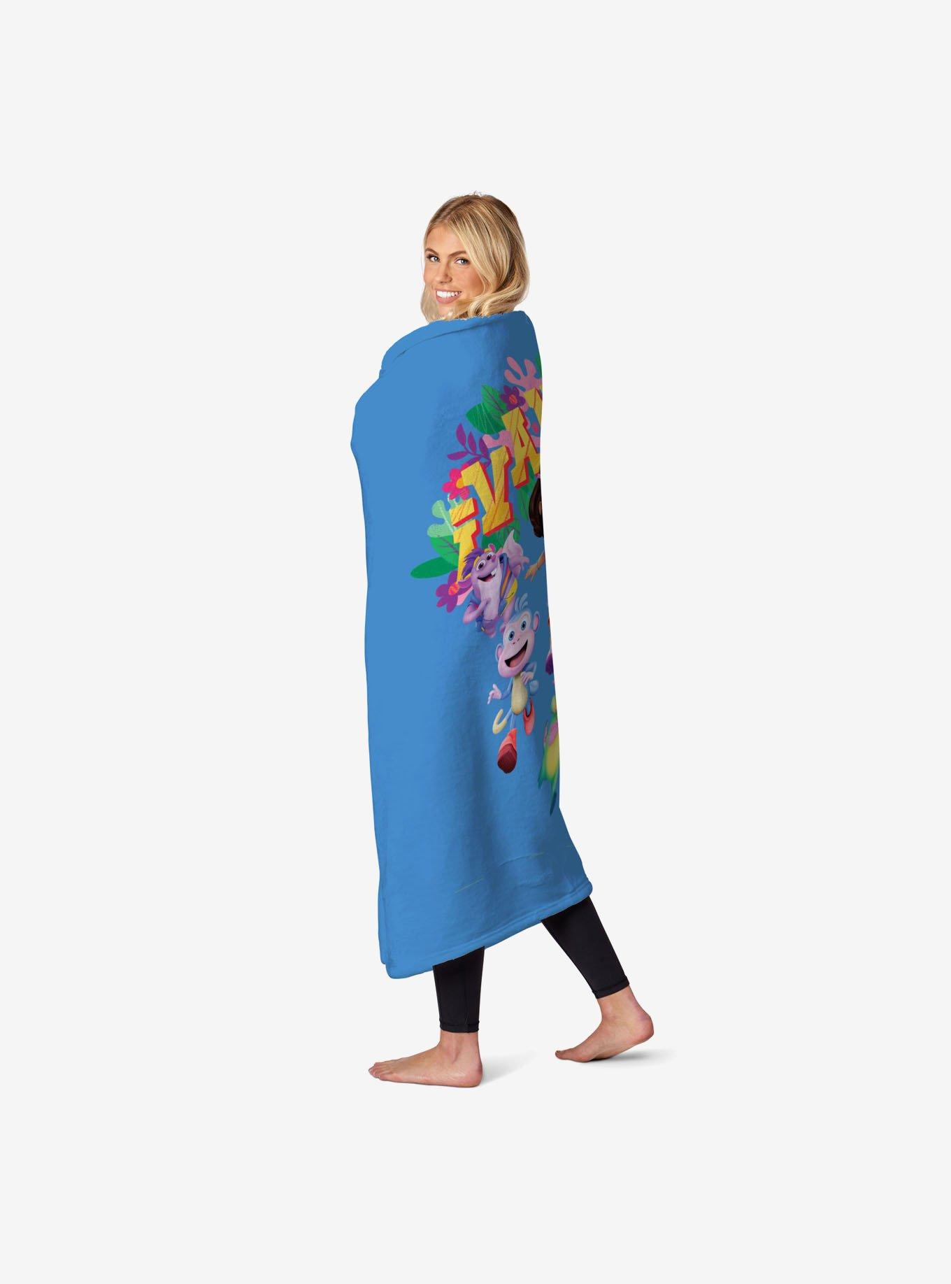 Dora The Explorer Vamos 50x60" Silk Touch Throw Blanket, , alternate