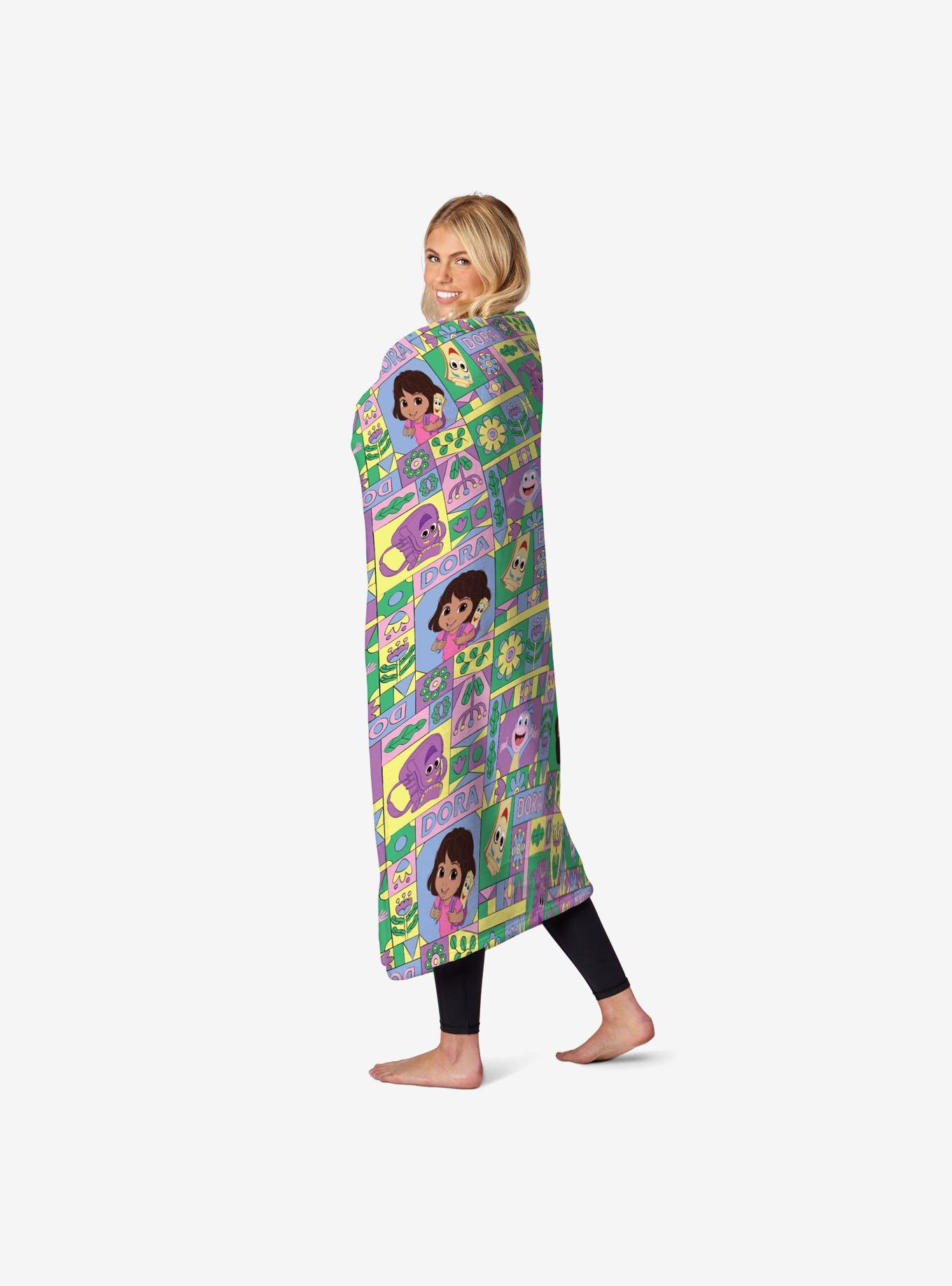 Dora The Explorer Dora and Friends Collage 50x60" Silk Touch Throw Blanket, , alternate