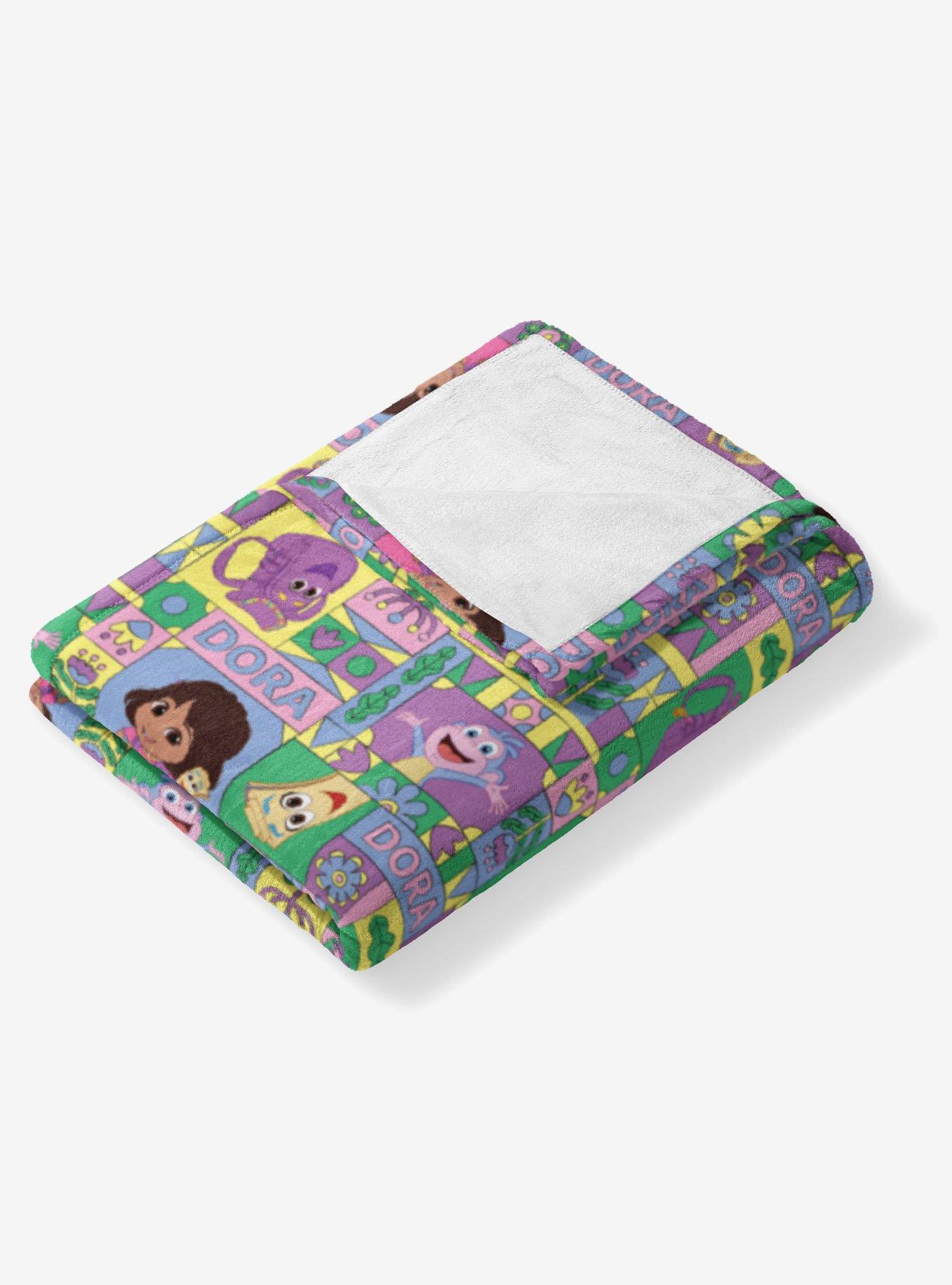 Dora The Explorer Dora and Friends Collage 50x60" Silk Touch Throw Blanket, , alternate