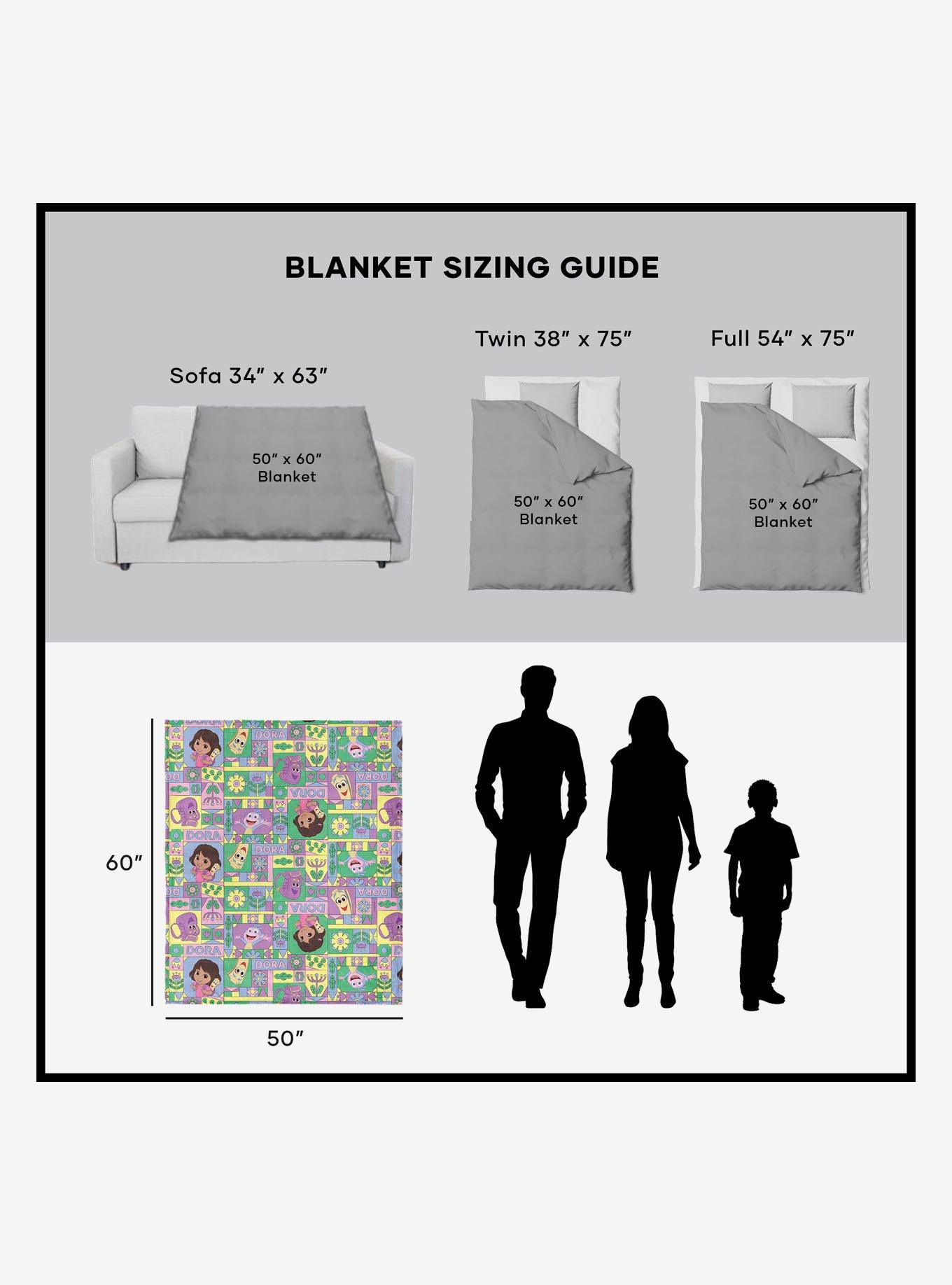 Dora The Explorer Dora and Friends Collage 50x60" Silk Touch Throw Blanket, , alternate