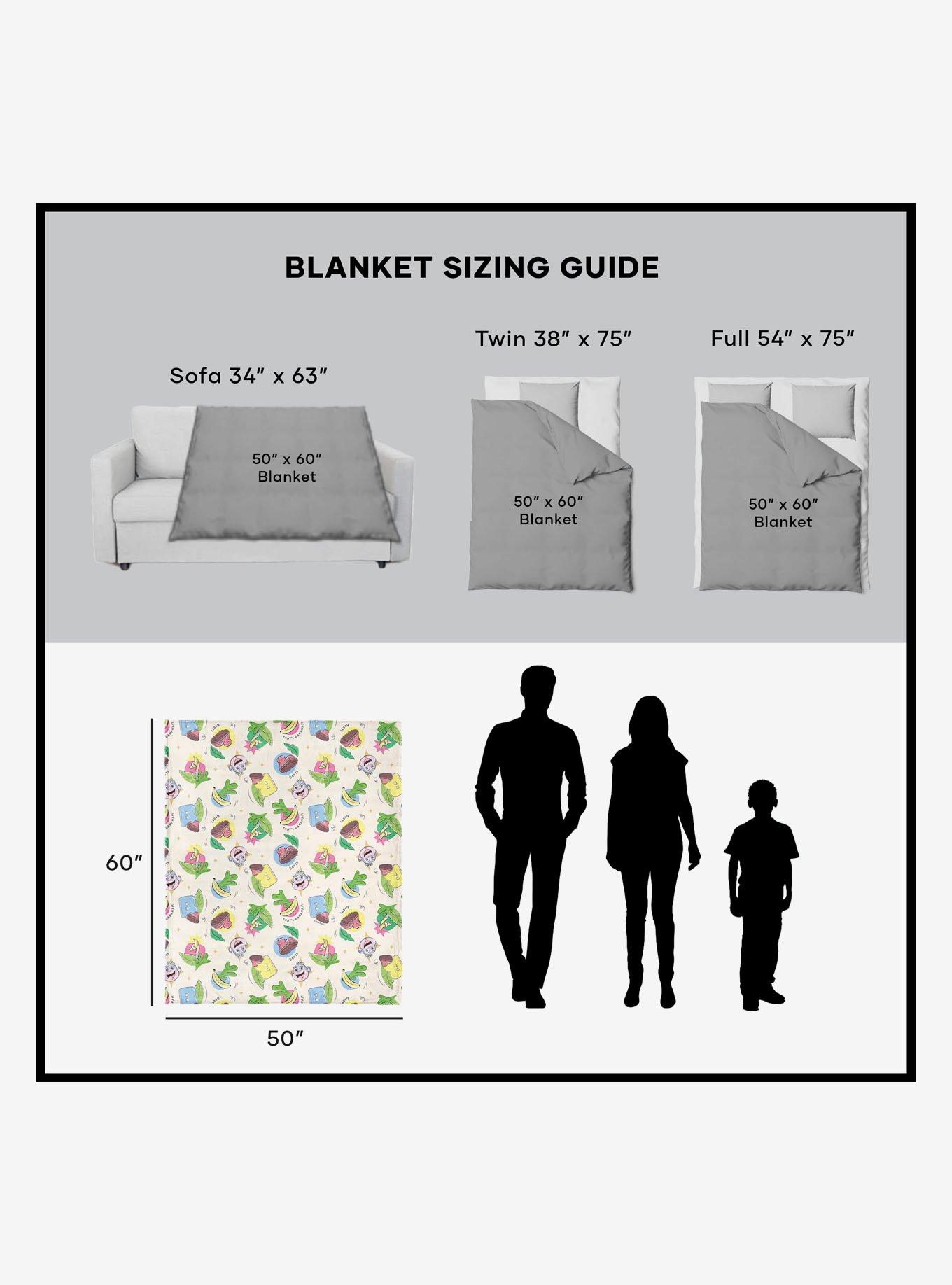 Dora The Explorer Boots Pattern 50x60" Silk Touch Throw Blanket, , alternate