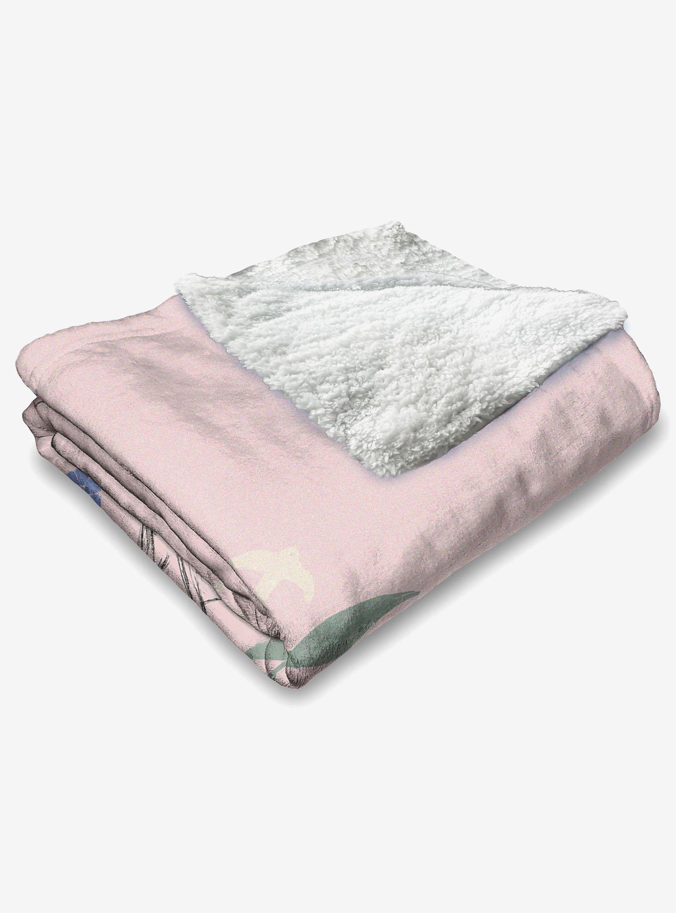 Disney Snow White Woodland Snow White Silk Touch Sherpa Throw Blanket, , alternate