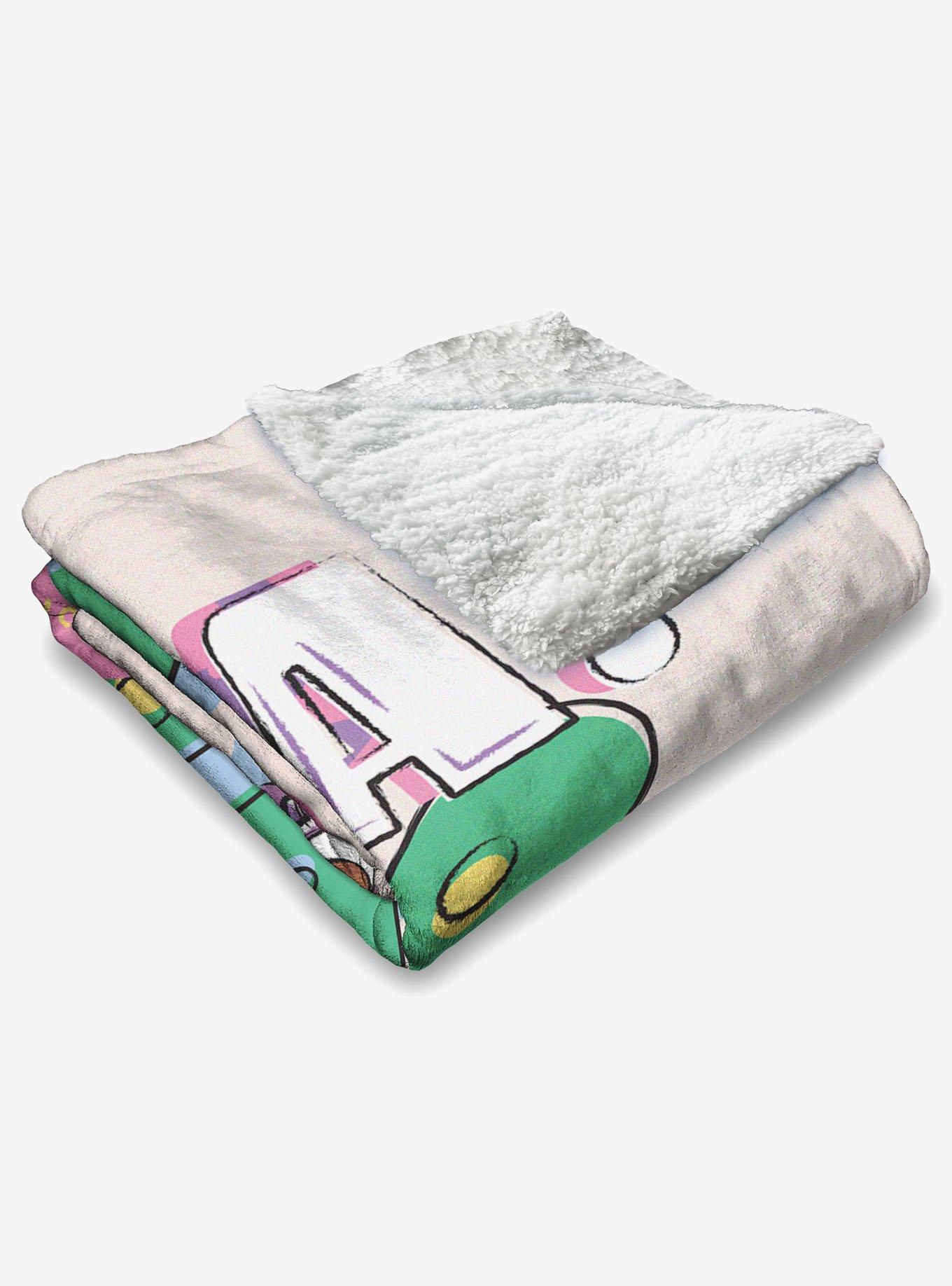 Dora The Explorer Hola Backpack Silk Touch Sherpa Throw Blanket, , alternate