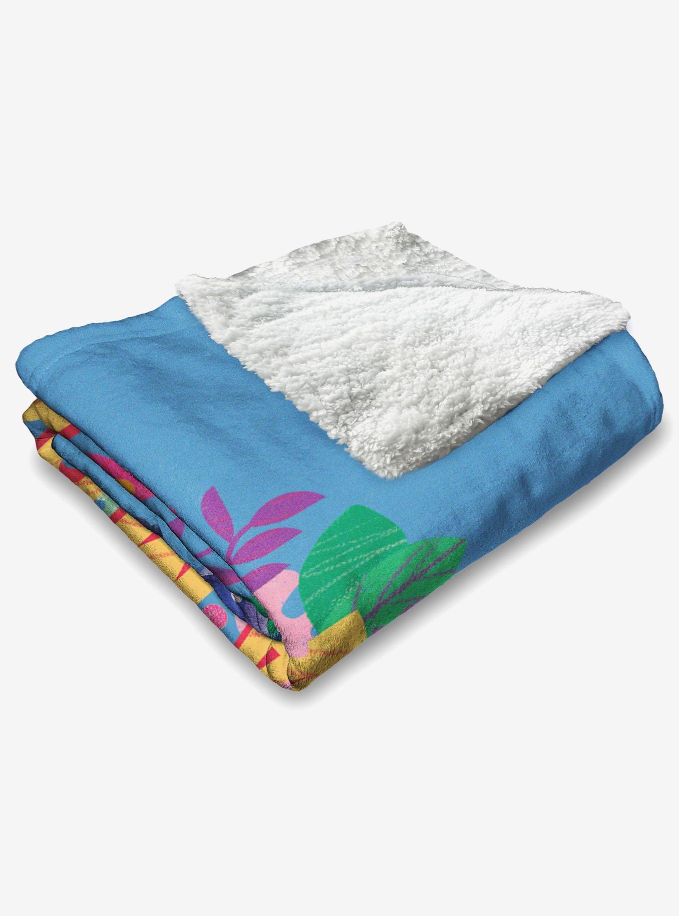 Dora The Explorer Vamos Silk Touch Sherpa Throw Blanket, , alternate
