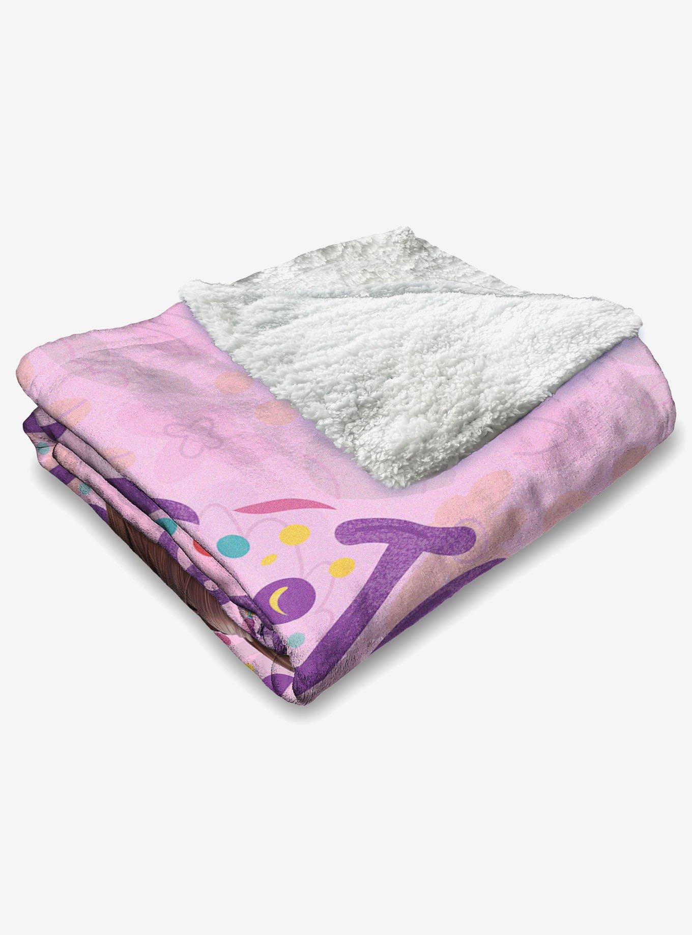 Dora The Explorer More to Explore Silk Touch Sherpa Throw Blanket, , alternate