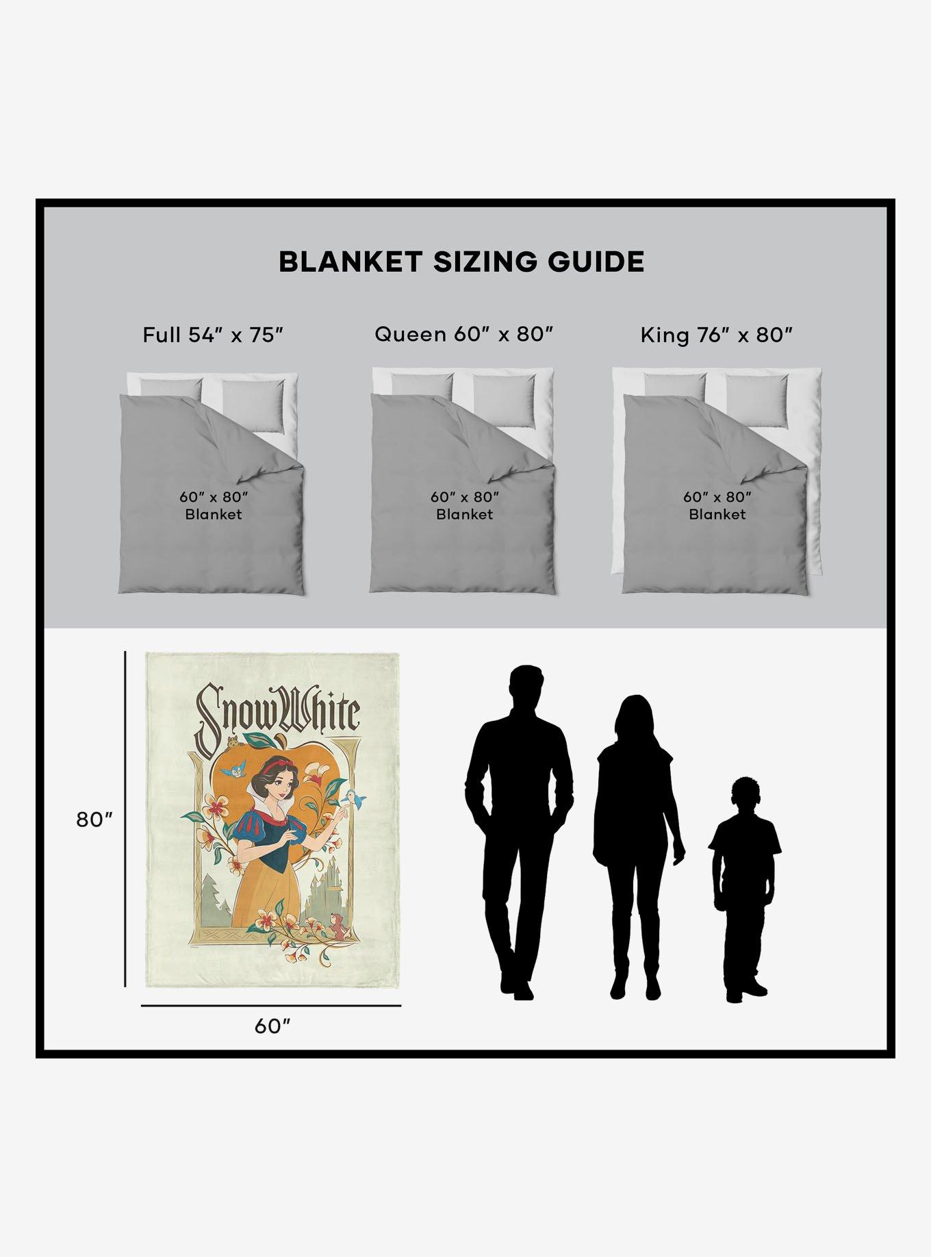 Disney Snow White Big Apple 60x80" Silk Touch Throw Blanket, , alternate