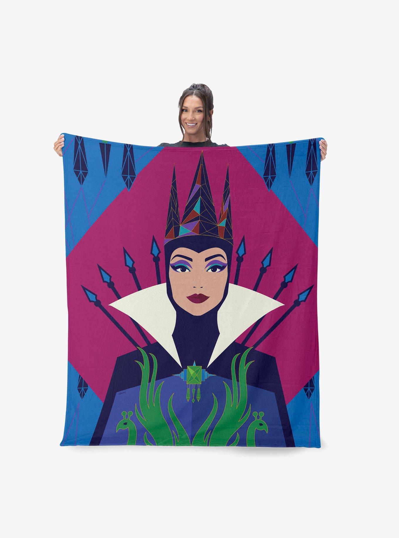 Disney Snow White Geometric Evil Queen 60x80" Silk Touch Throw Blanket, , alternate