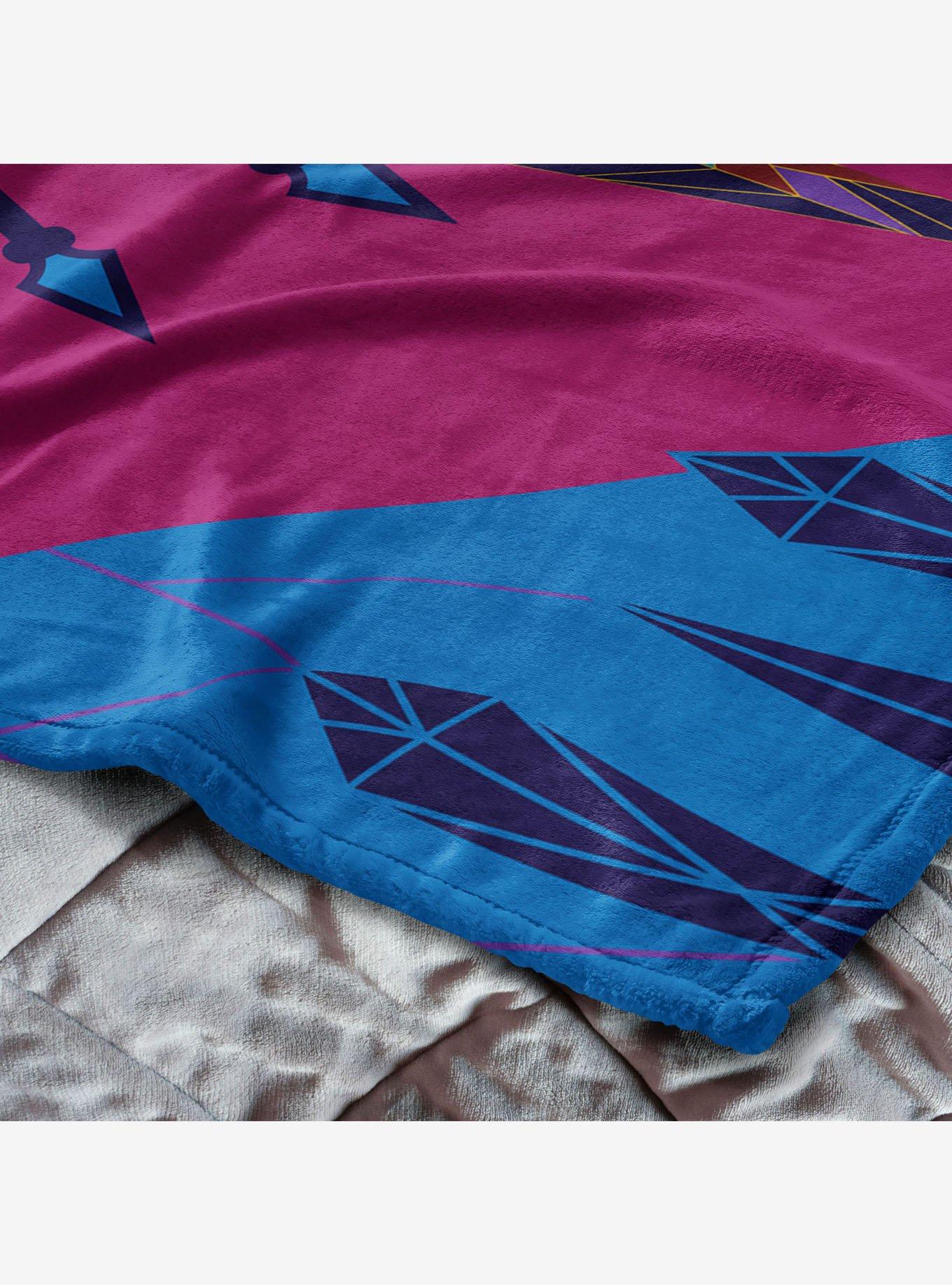 Disney Snow White Geometric Evil Queen 60x80" Silk Touch Throw Blanket, , alternate