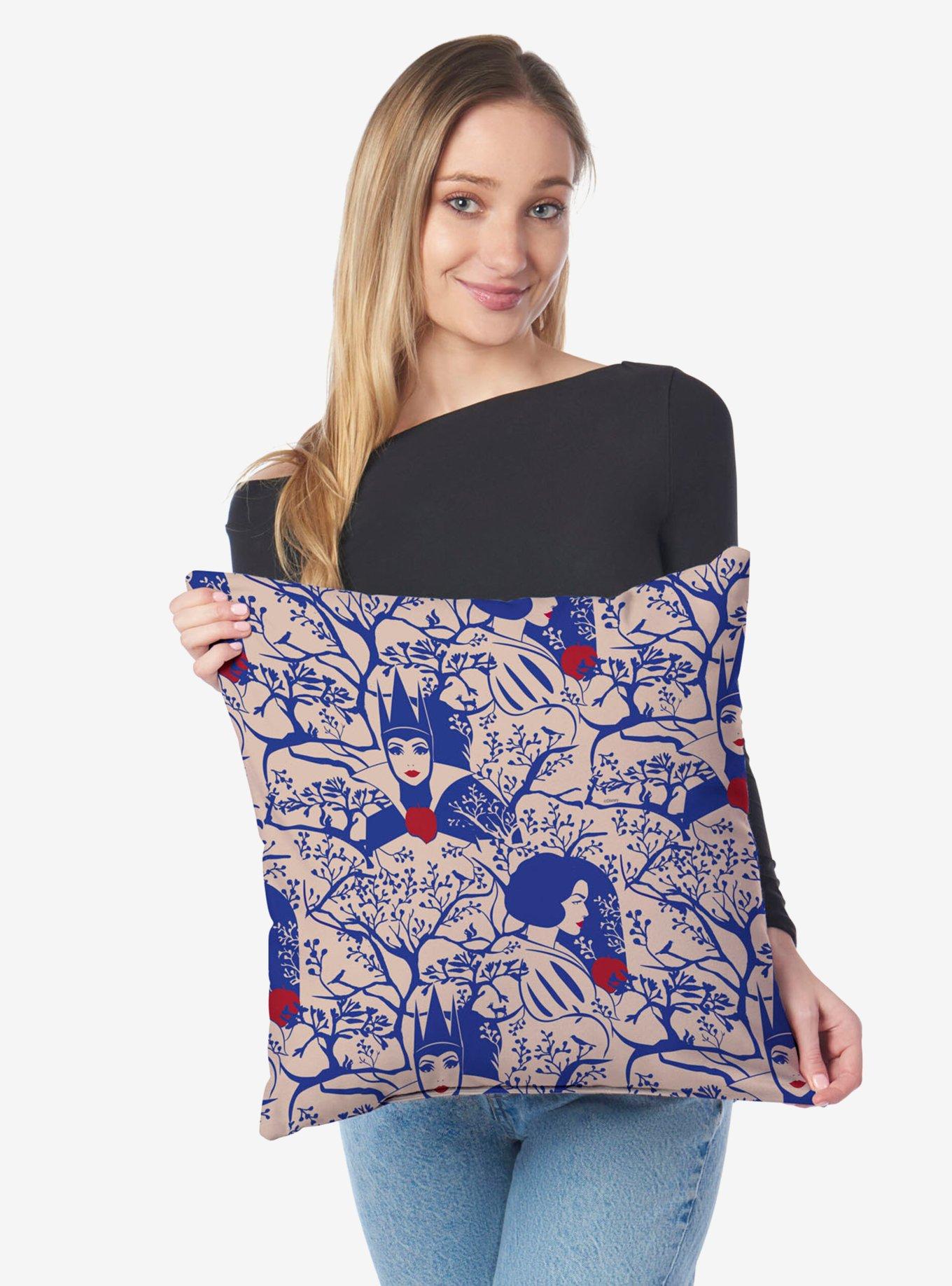 Disney Snow White Forest of Apples Printed Throw Pillow, , alternate