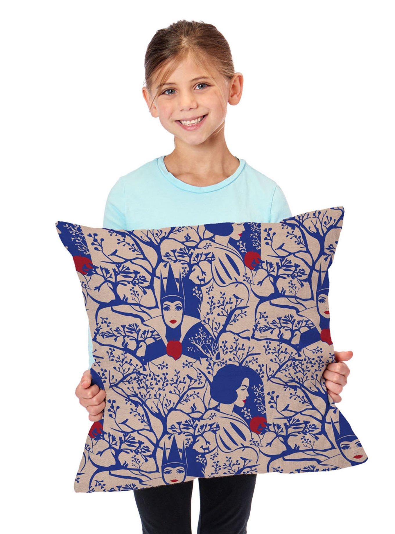 Disney Snow White Forest of Apples Printed Throw Pillow, , alternate