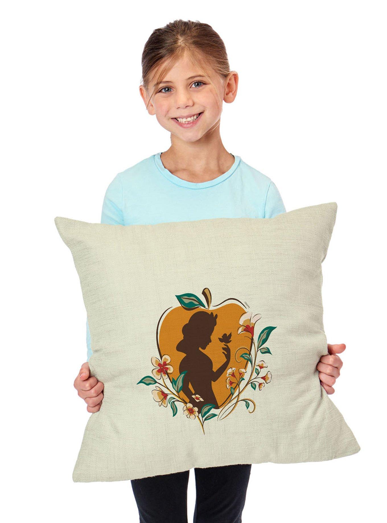 Disney Snow White Poison Beauty Printed Throw Pillow, , alternate