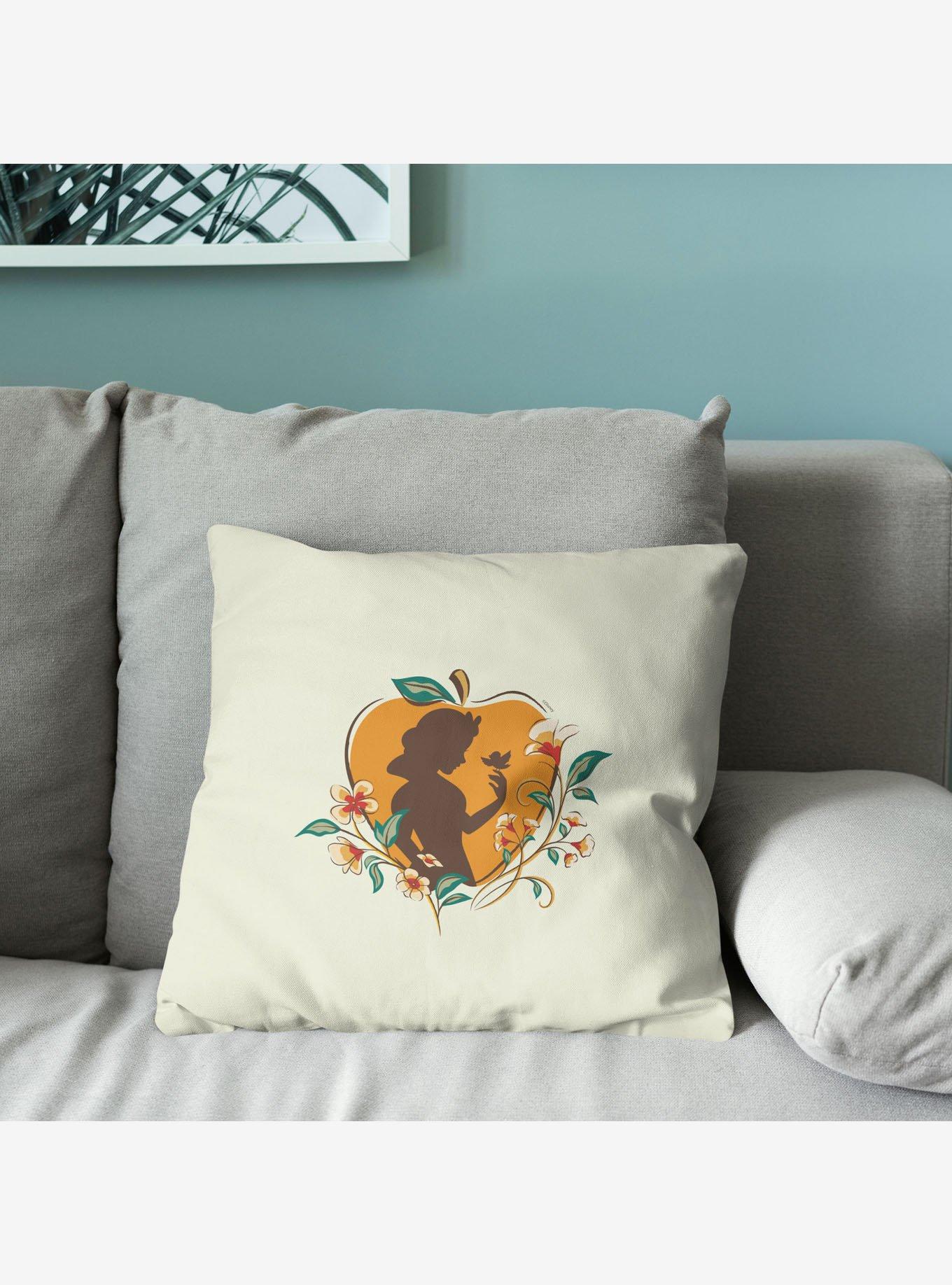 Disney Snow White Poison Beauty Printed Throw Pillow, , alternate