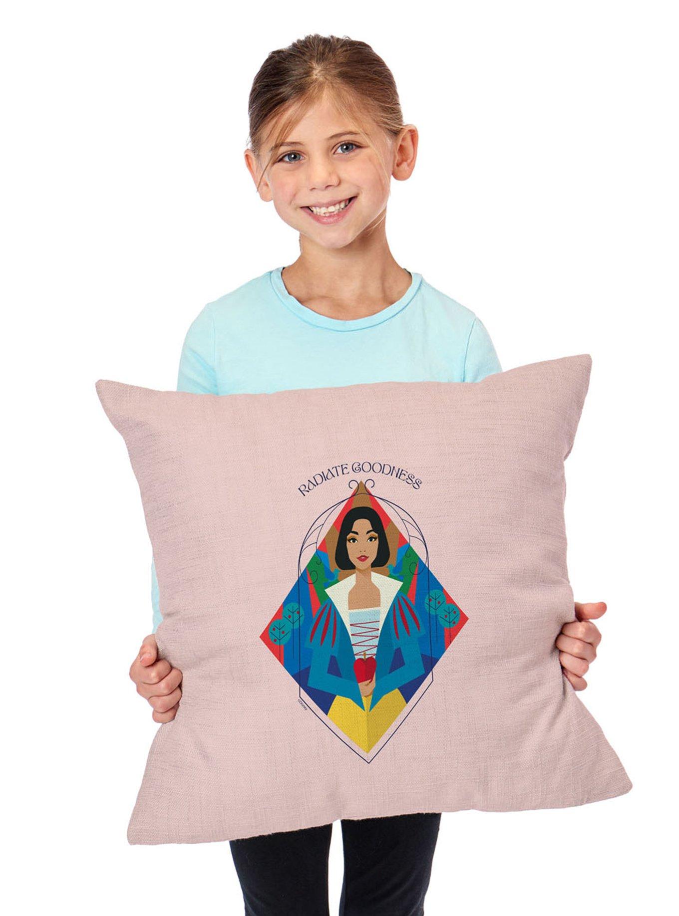 Disney Snow White Radiate Goodness Printed Throw Pillow, , alternate