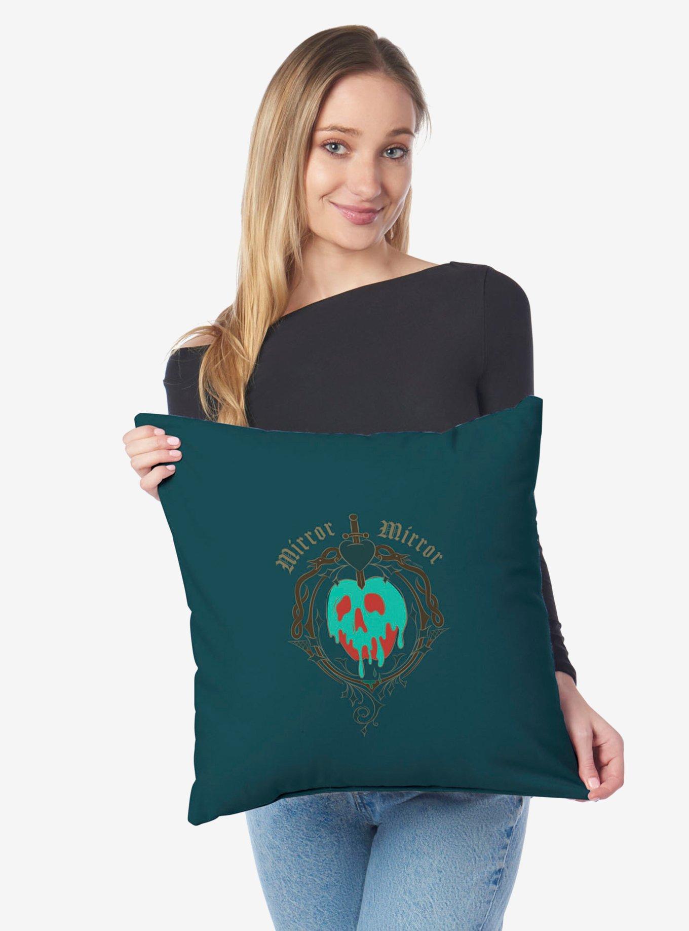 Disney Snow White Mirror Mirror Printed Throw Pillow, , alternate