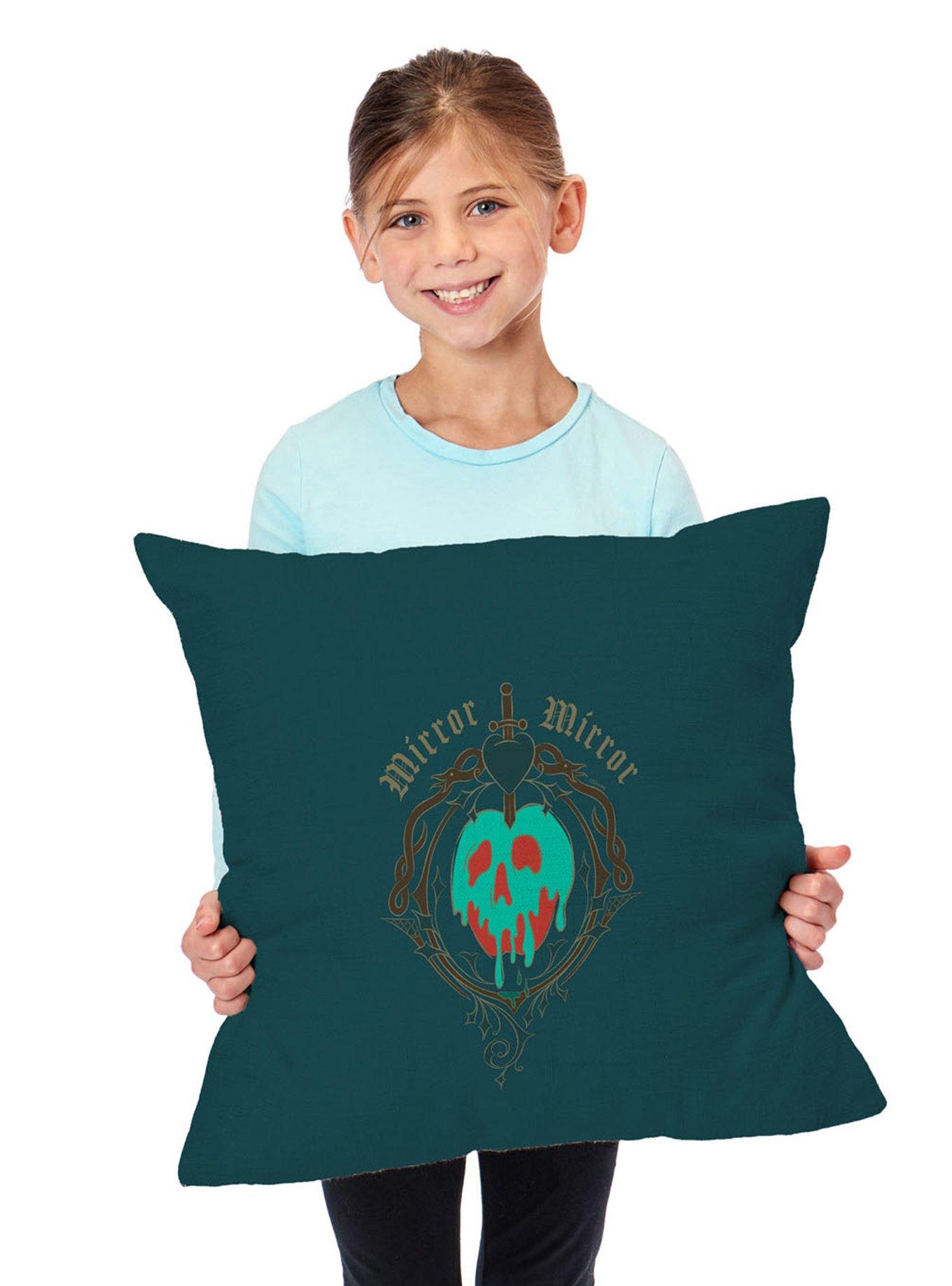 Disney Snow White Mirror Mirror Printed Throw Pillow, , alternate