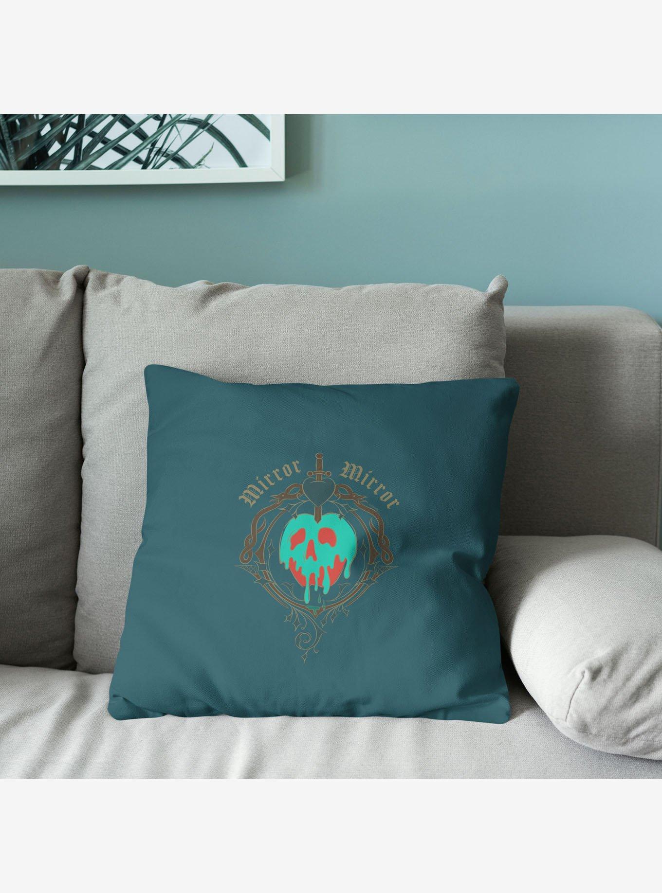 Disney Snow White Mirror Mirror Printed Throw Pillow, , alternate