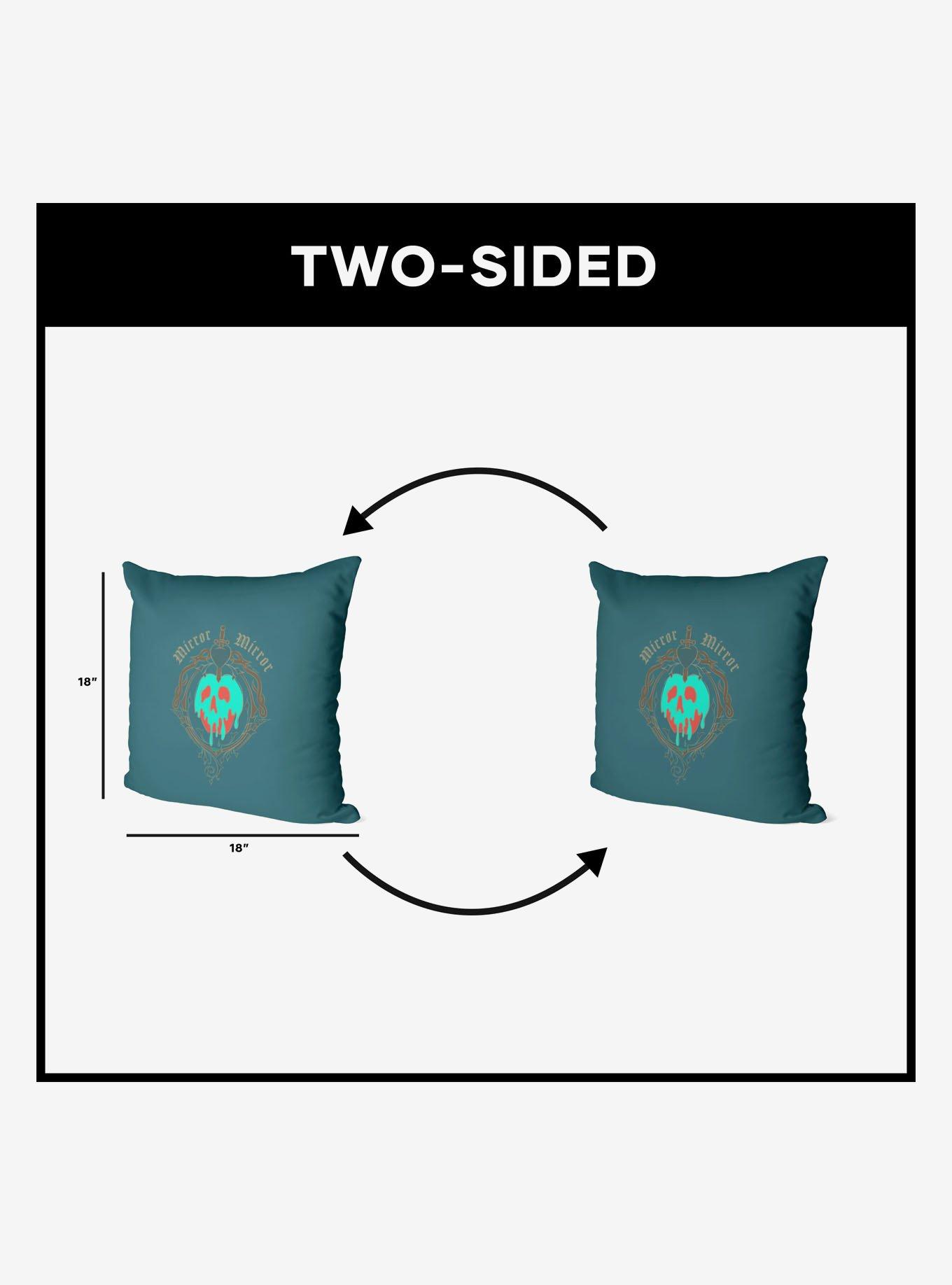 Disney Snow White Mirror Mirror Printed Throw Pillow, , alternate