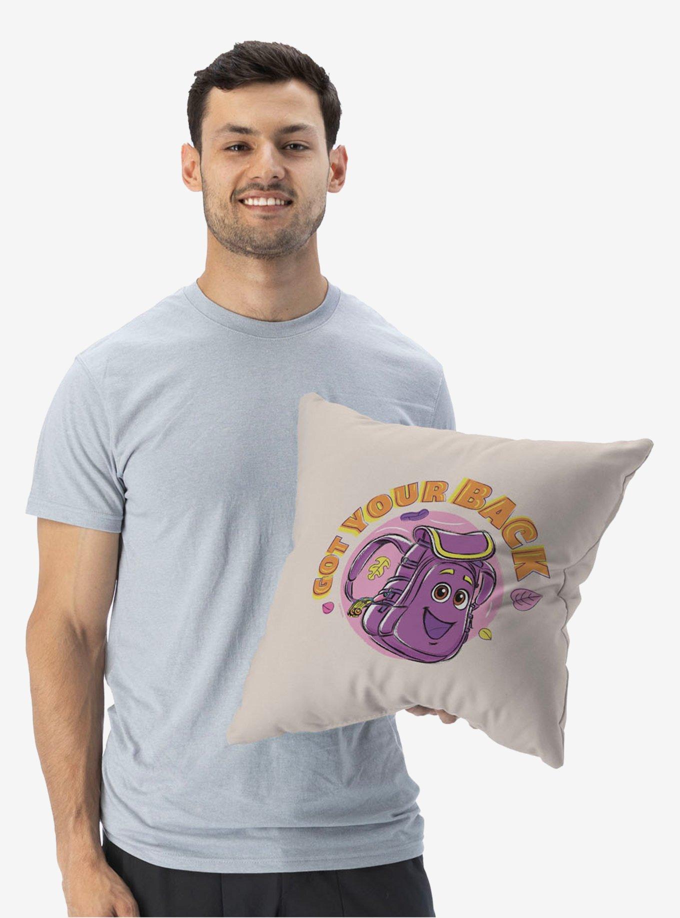 Dora The Explorer Got Your Backpack Throw Pillow, , alternate