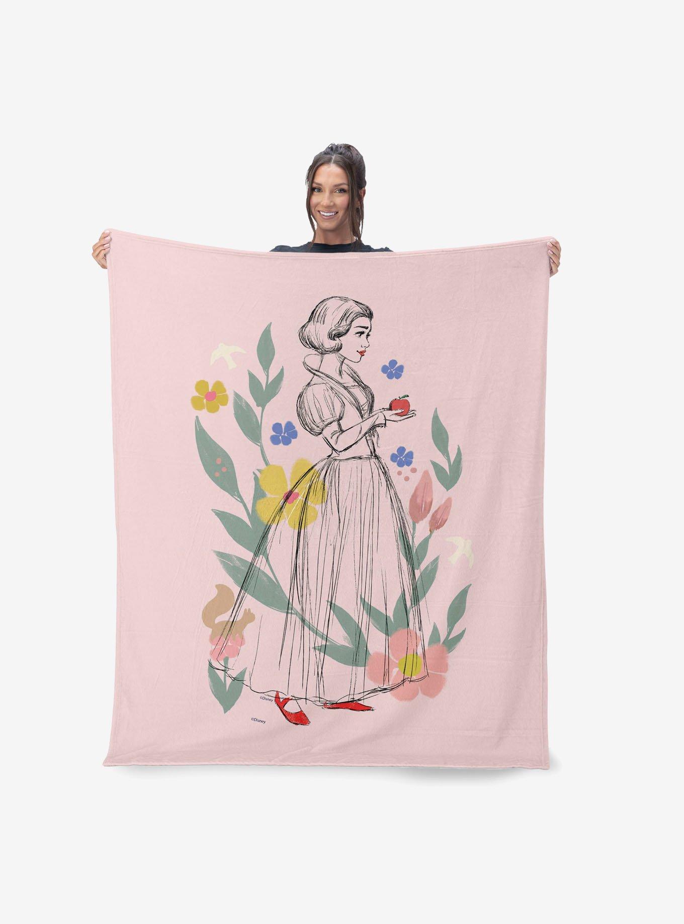 Disney Snow White Woodland Snow White 40x50" Silk Touch Throw Blanket, , alternate