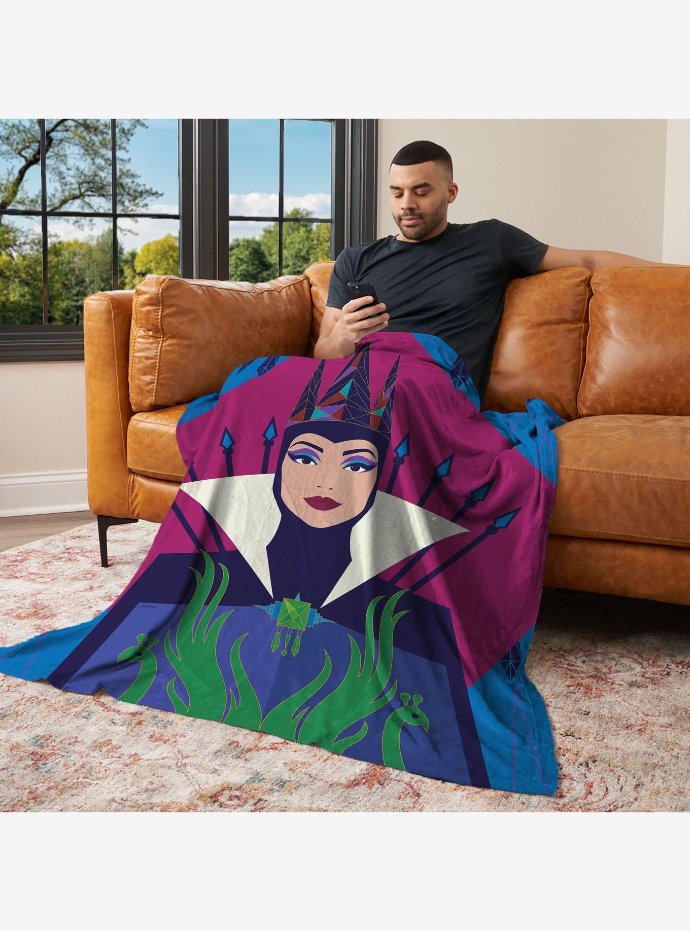 Disney Snow White Geometric Evil Queen 40x50" Silk Touch Throw Blanket, , alternate