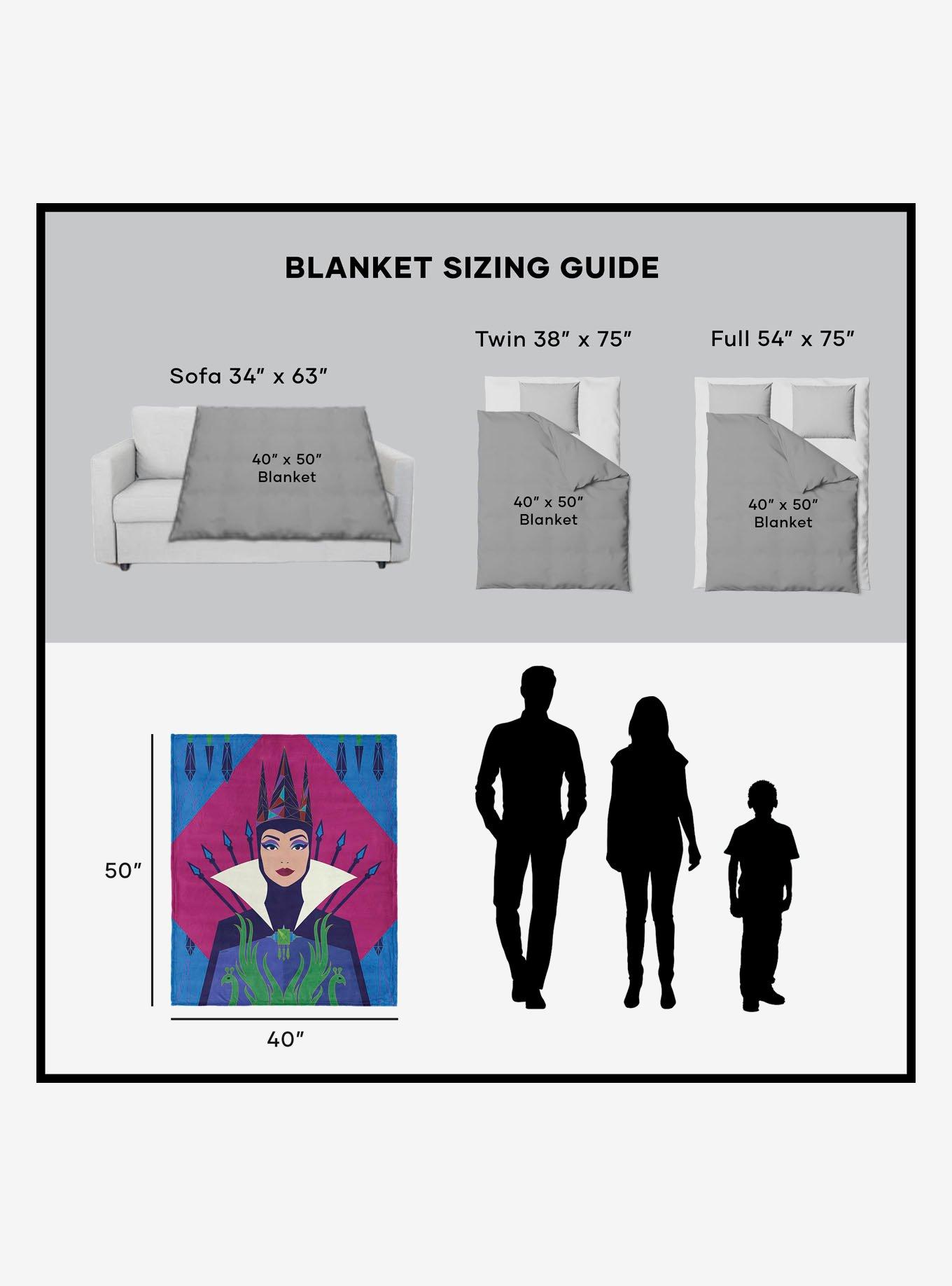 Disney Snow White Geometric Evil Queen 40x50" Silk Touch Throw Blanket, , alternate